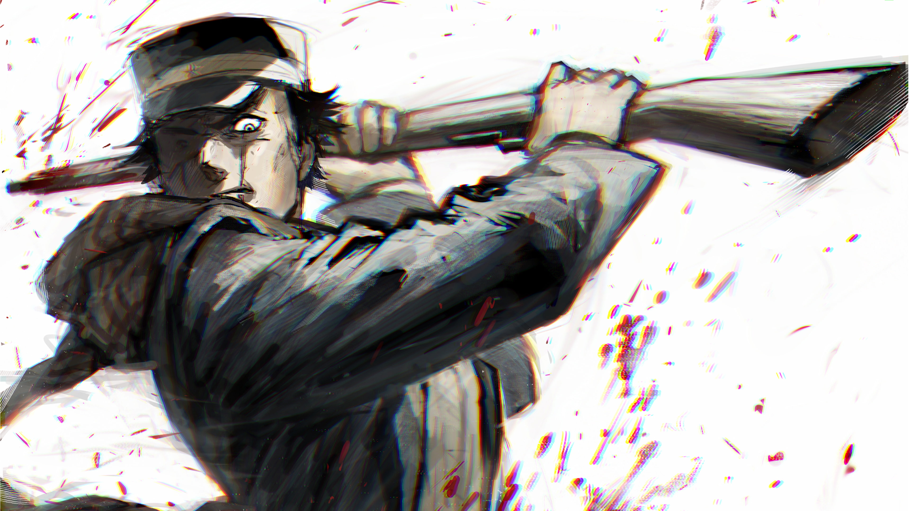 4K, Anime, Sugimoto Saichi, Golden Kamuy, HD Wallpaper