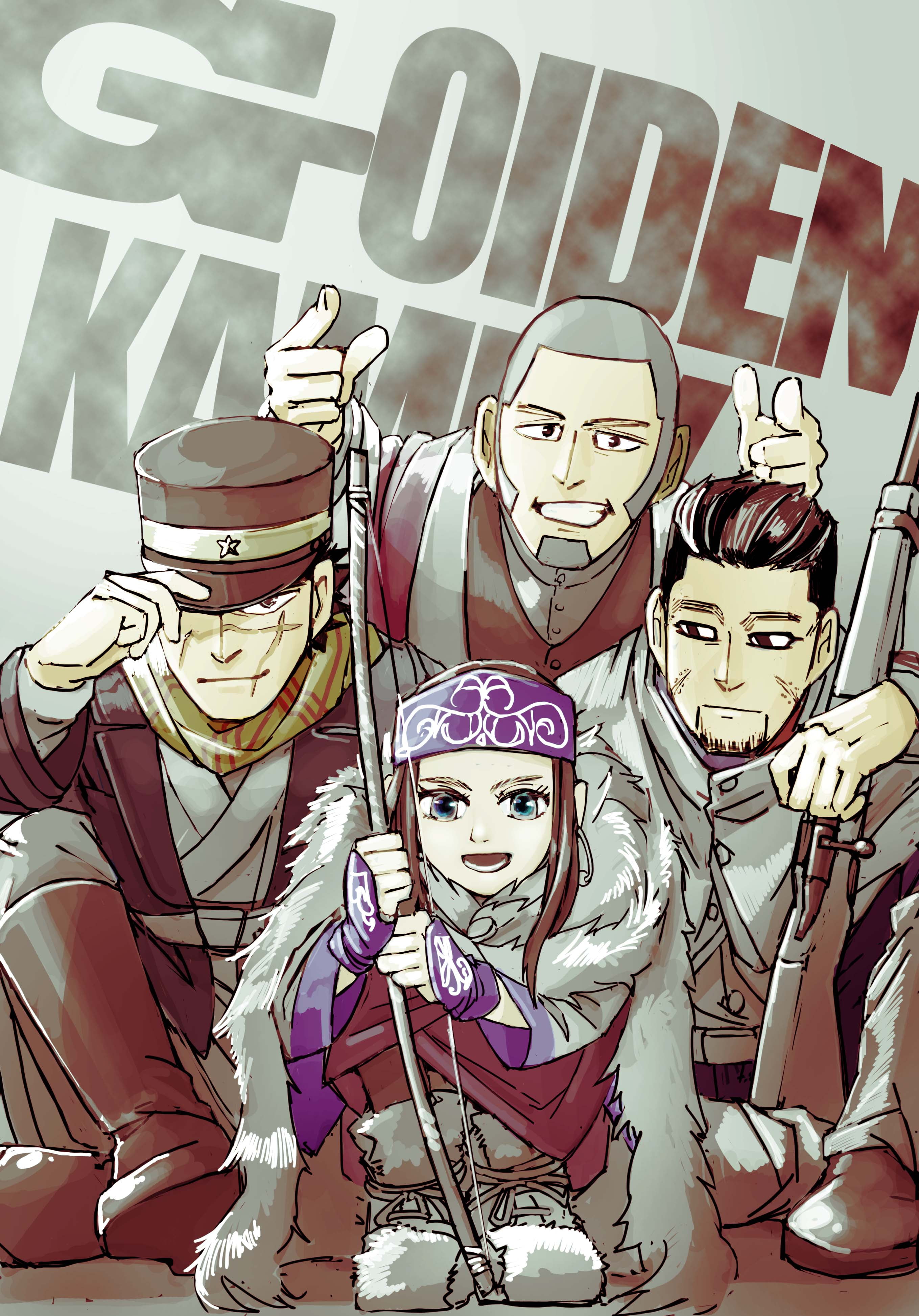 humor, adult, fun, celebration, Asirpa (Golden Kamuy), unrecognizable person, people, portrait, body part, mask - disguise, Sugimoto Saichi, disguise, emotion, Phone HD Wallpaper