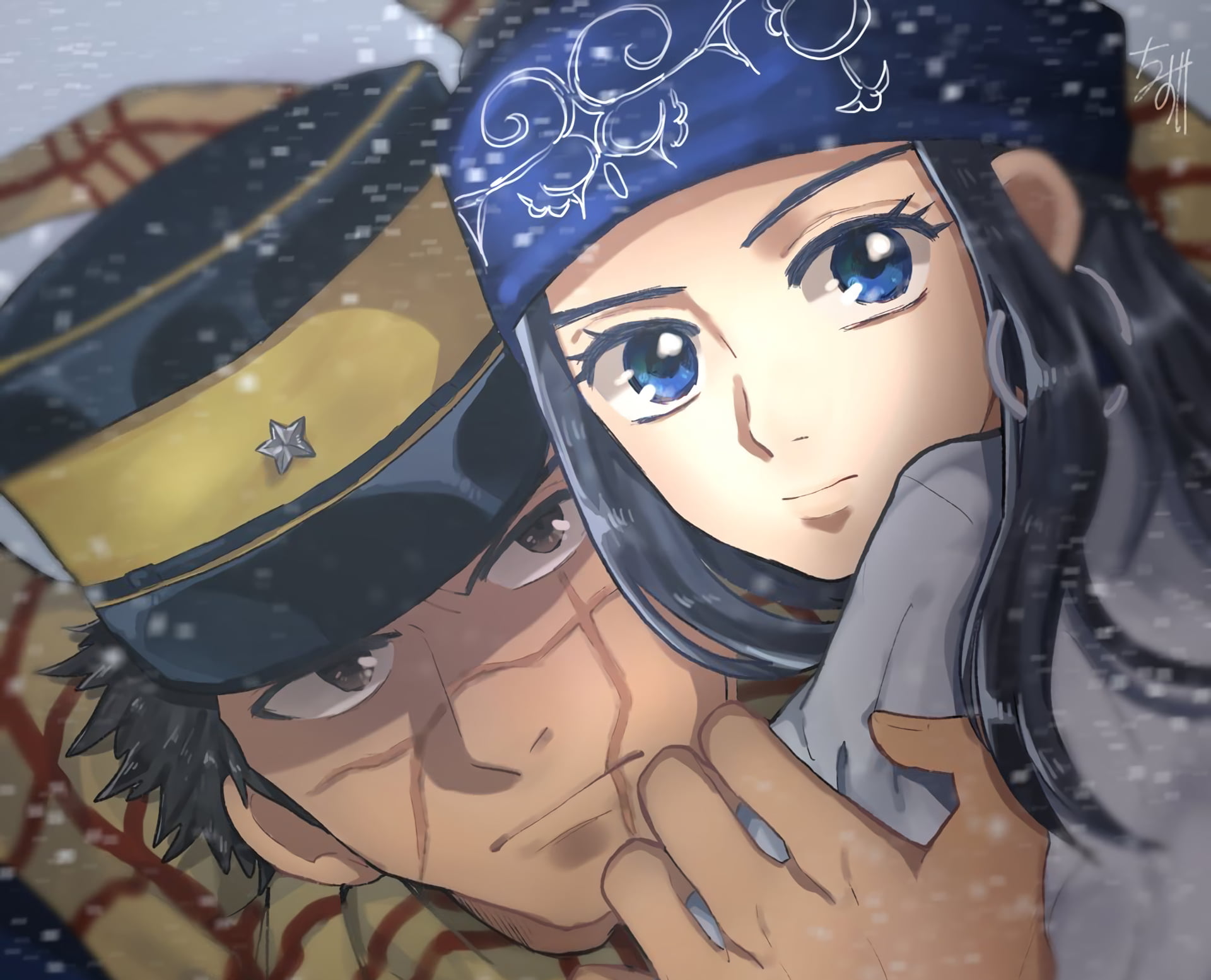Sugimoto Saichi, Anime, Asirpa (Golden Kamuy), Golden Kamuy, 1080P, HD Wallpaper