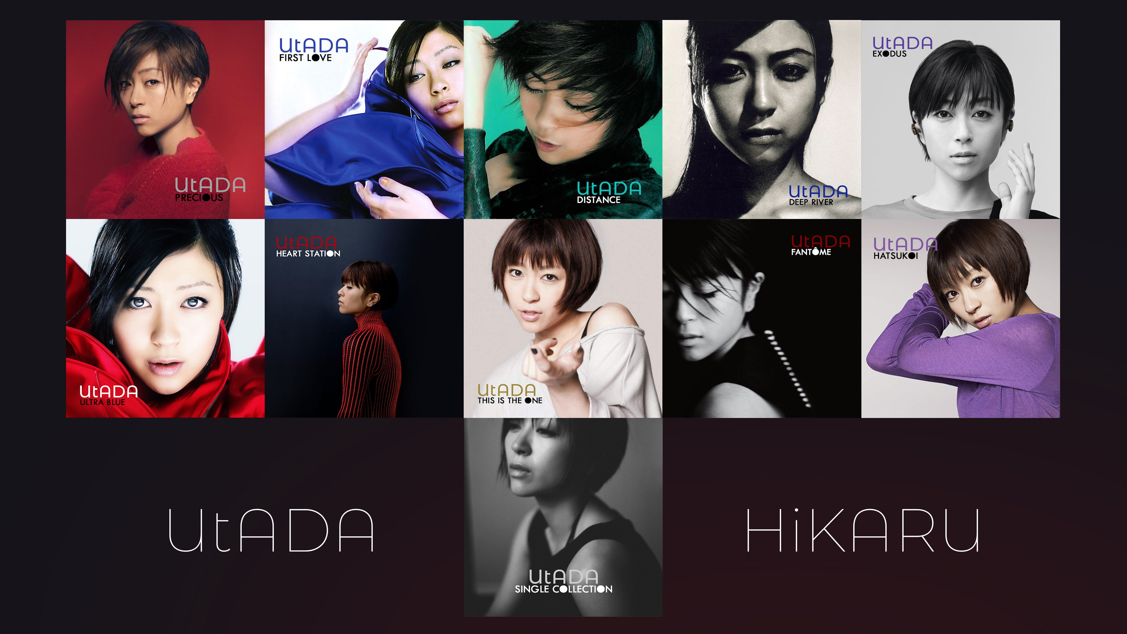 4K, women, collage, J-pop, singer, HD Wallpaper