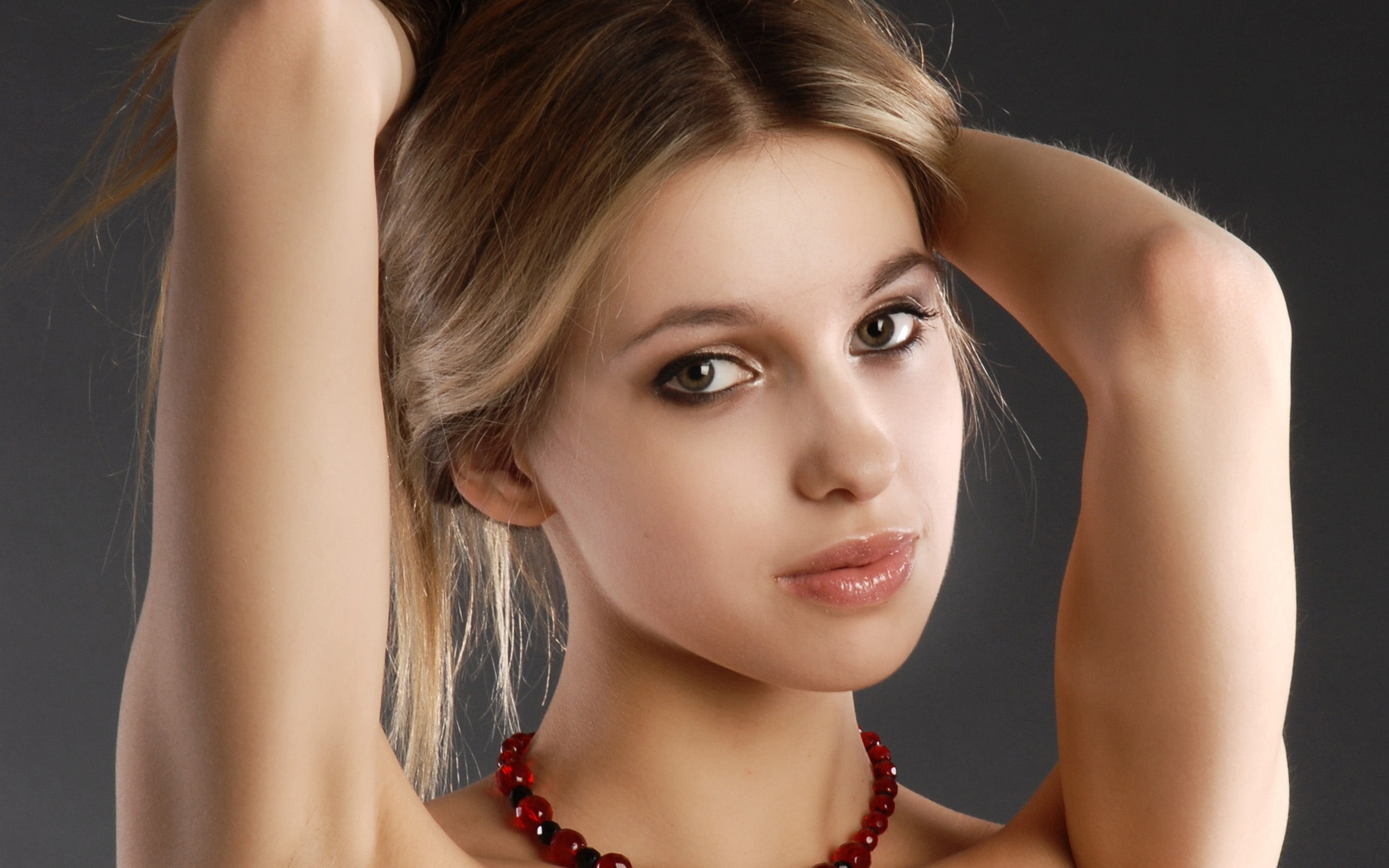 belorussian, women, 2K, digital, izolda, hd, closeup, art, nature, desire, faces, close, x, blondes, magazine, HD Wallpaper