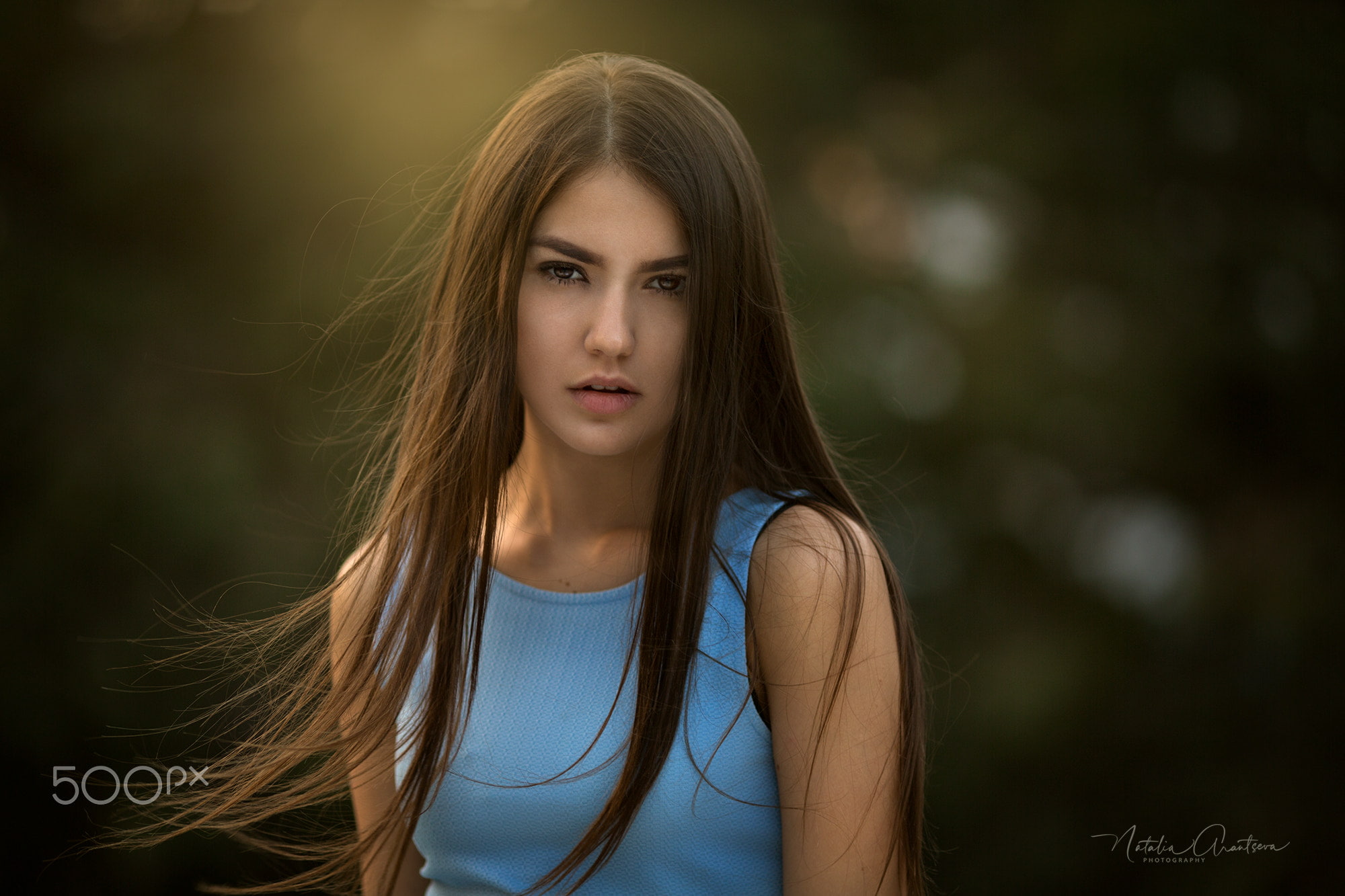 girls, face, teenager, focus on foreground, casual clothing, hair, Natalia Arantseva, contemplation, adolescence, long hair, one person, depth of field, HD Wallpaper