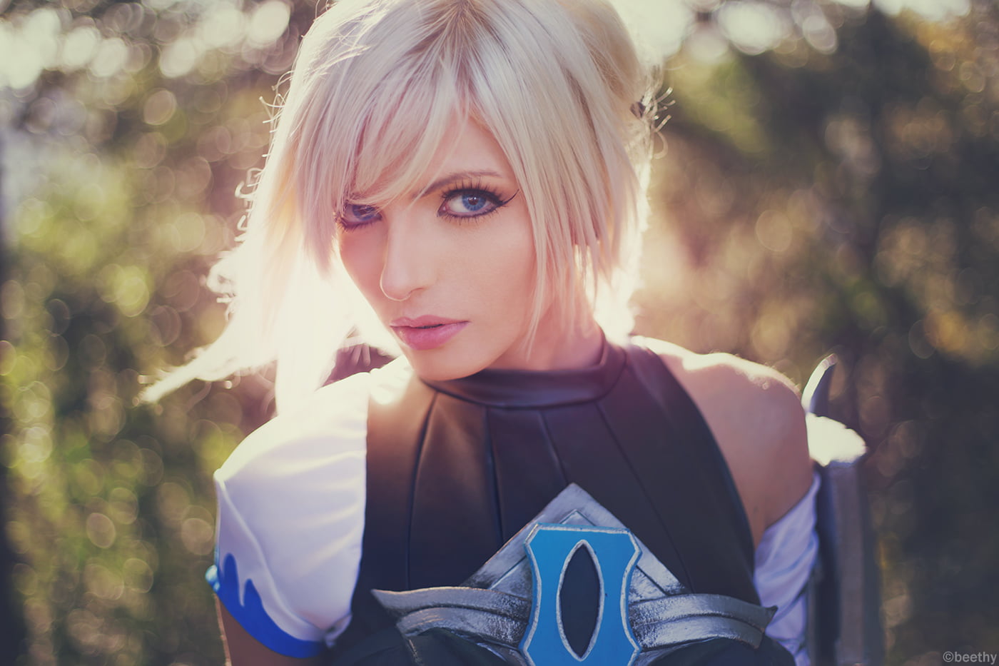 women, blonde, Beethy, cosplay, 720P, HD Wallpaper