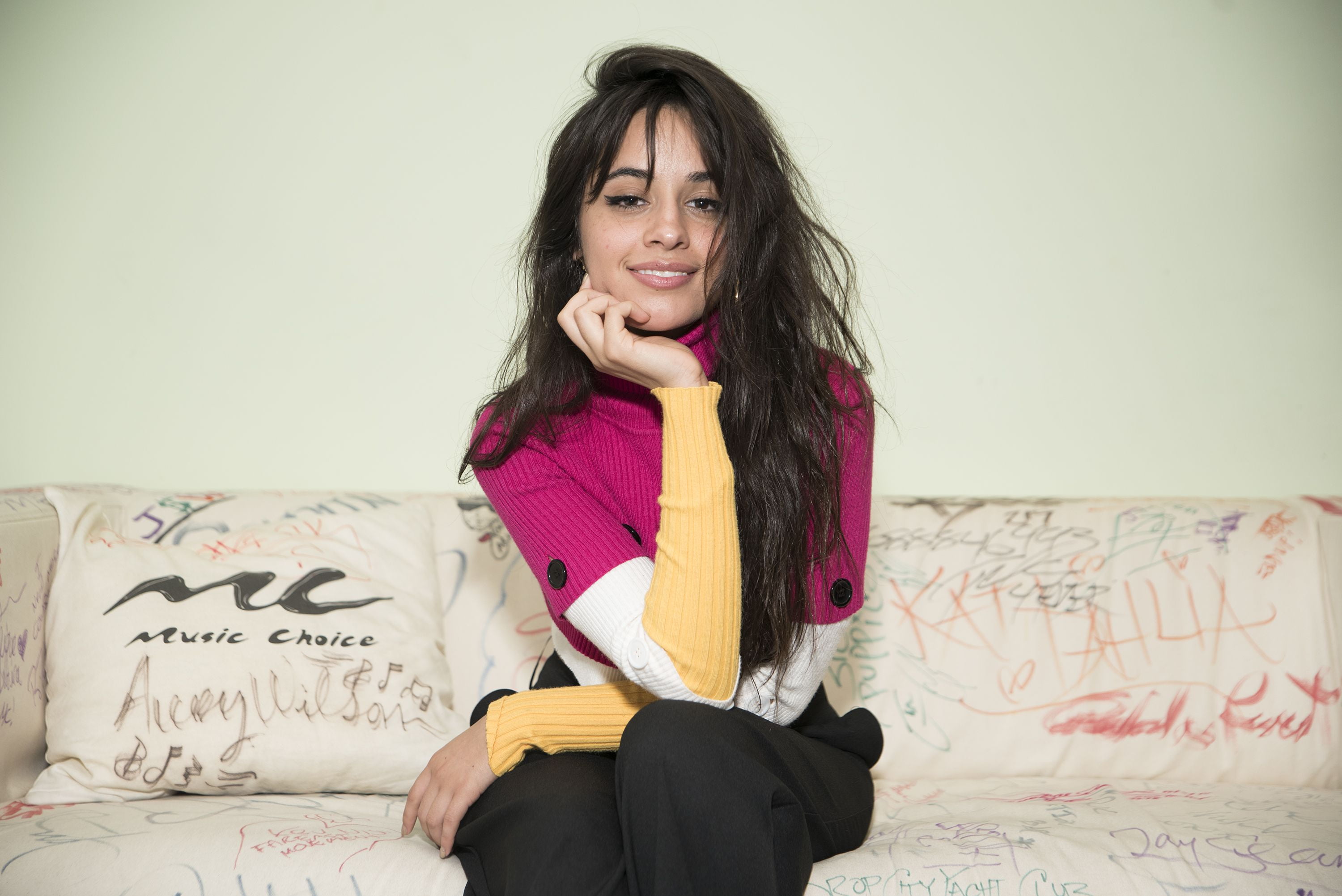 Singers, 2K, Camila Cabello, Turtleneck, HD Wallpaper