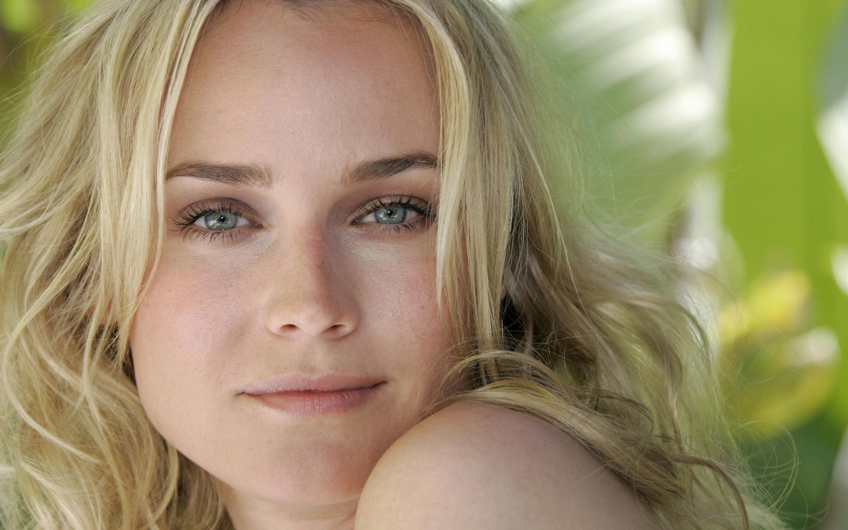 women, portrait, Diane Kruger, actress, celebrity, face, 2K, model, blonde, HD Wallpaper