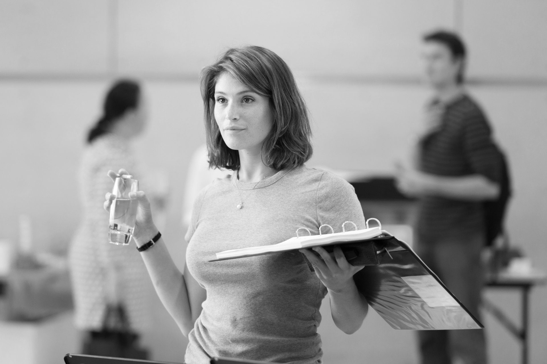 1080P, adult, drinking, Gemma Arterton, glass, standing, drink, education, learning, refreshment, beautiful woman, women, females, Movie, people, waist up, HD Wallpaper