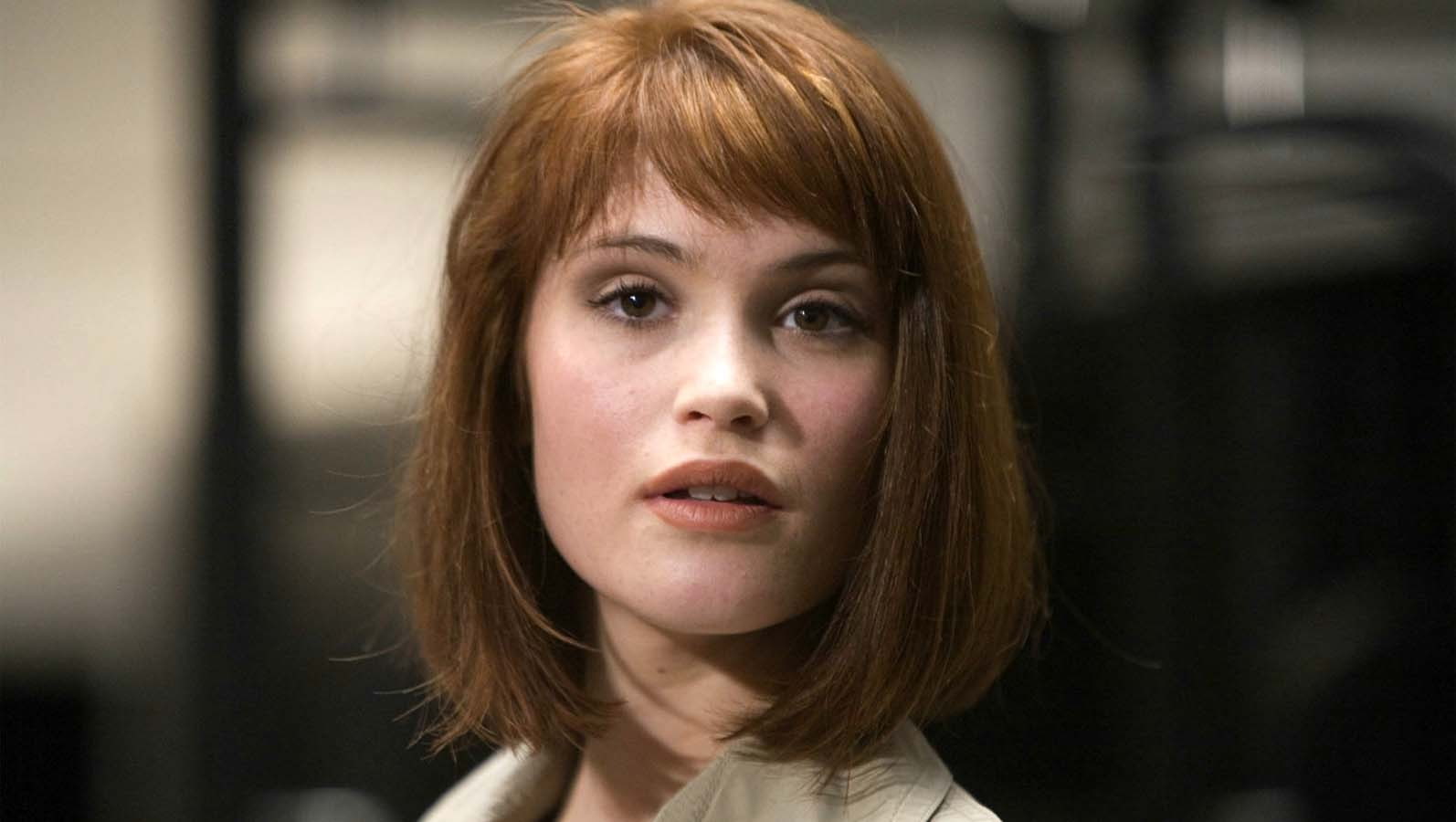 actress, women, Gemma Arterton, short hair, Quantum of Solace, movie scenes, redhead, 720P, HD Wallpaper