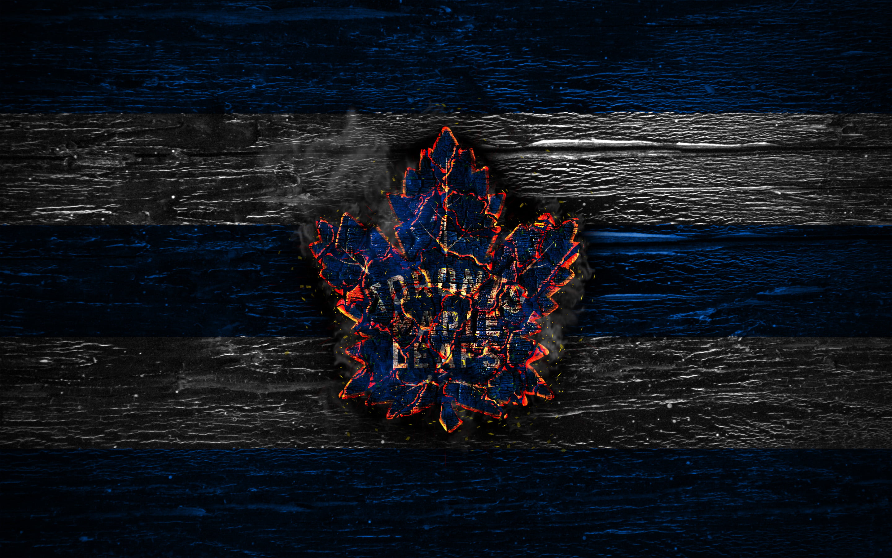 Toronto Maple Leafs, Logo, Hockey, 2K, Emblem, NHL, HD Wallpaper