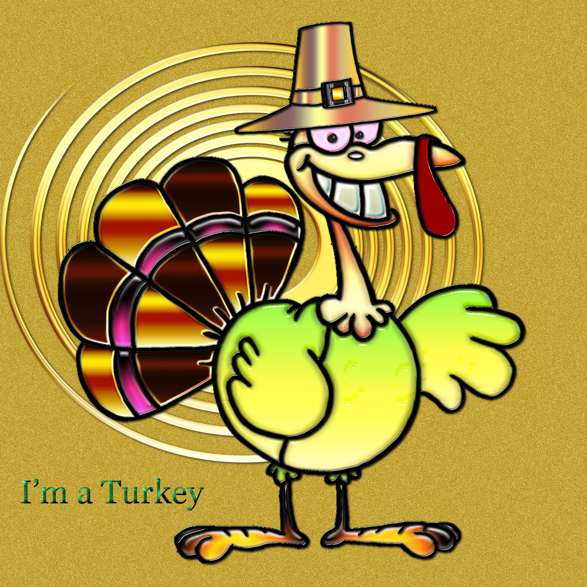 Thanksgiving Turkey, no people, happy, pilgrim hat, food and drink, color Image, cartoon, holiday, wall, representation, architecture, pattern, thanksgiving, Phone HD Wallpaper