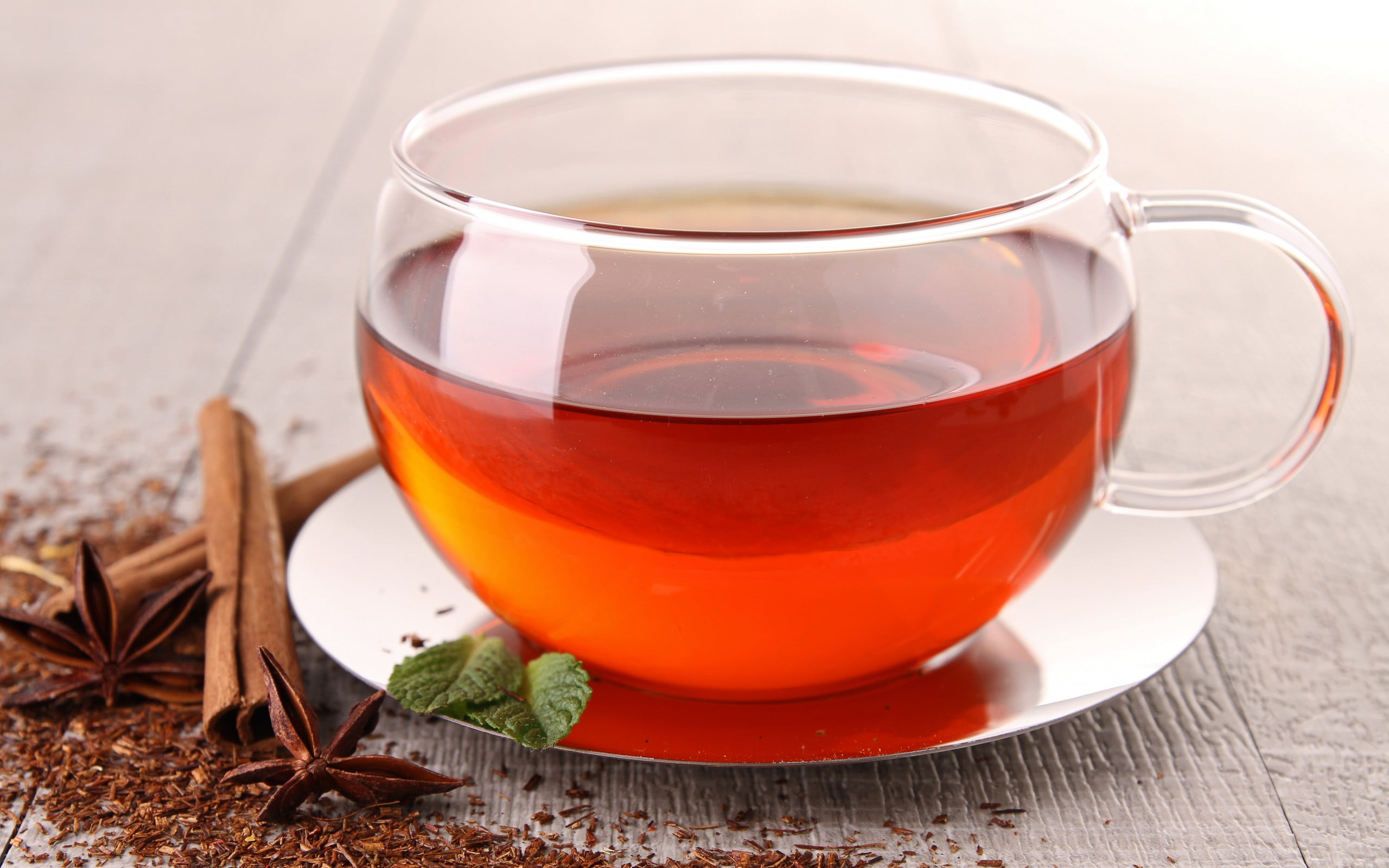 refreshment, drink, tea - hot drink, black tea, saucer, Nature, indoors, Food, mug, cinnamon, round, herbal tea, 2K, clear, household equipment, natrue, HD Wallpaper