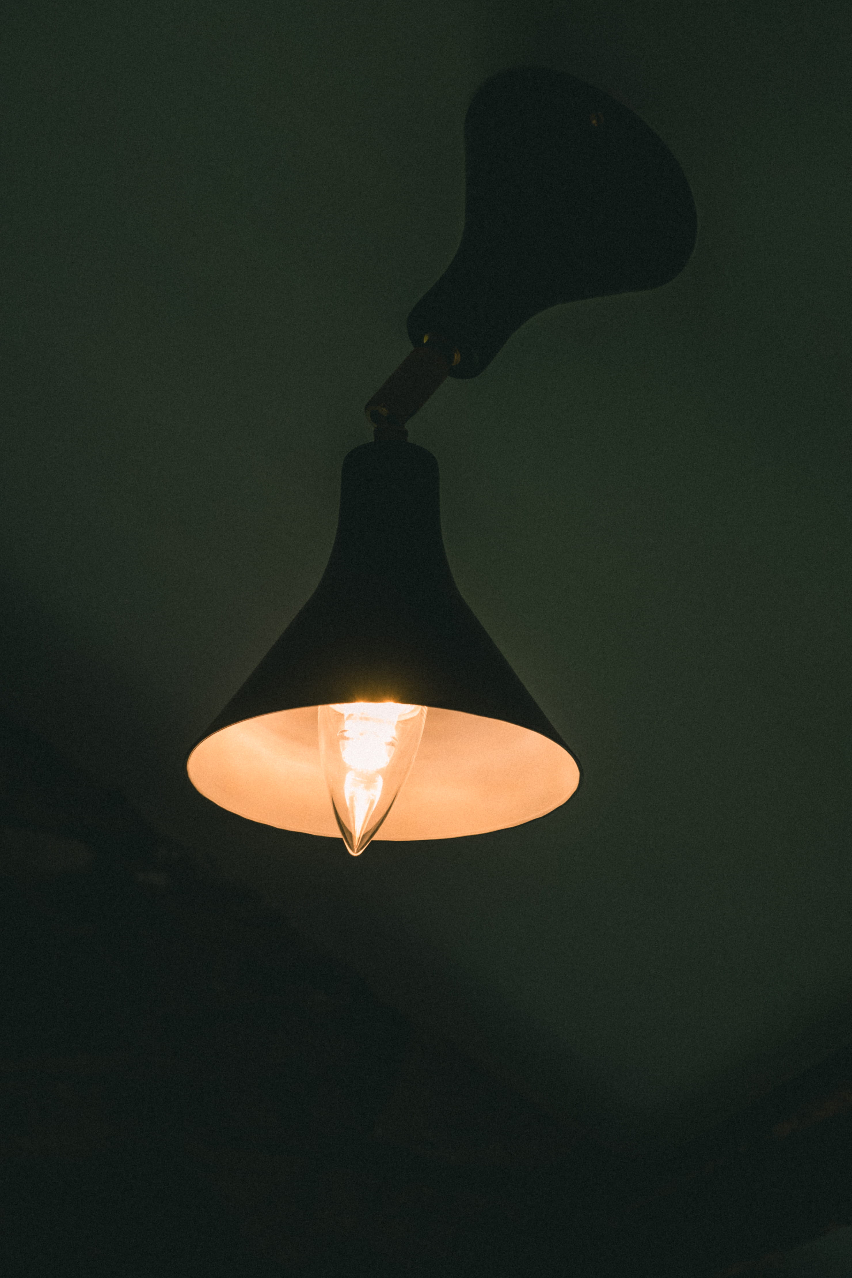 darkroom, light bulb, bulb, electric lamp, dark, pendant light, black background, light, 4K, warm, glowing, indoors, copy space, electricity, aish, hanging, Phone HD Wallpaper