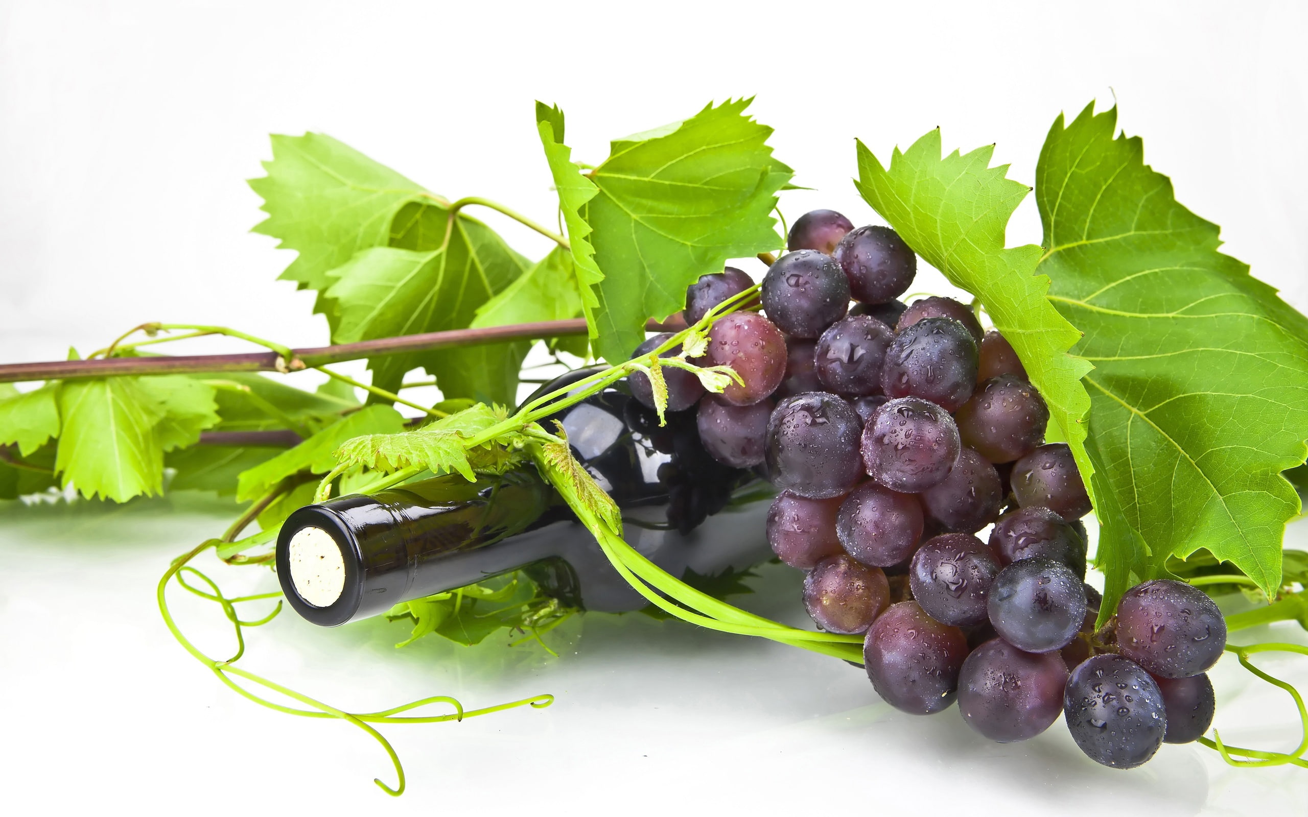 Grapes, 2K, Wine, HD Wallpaper