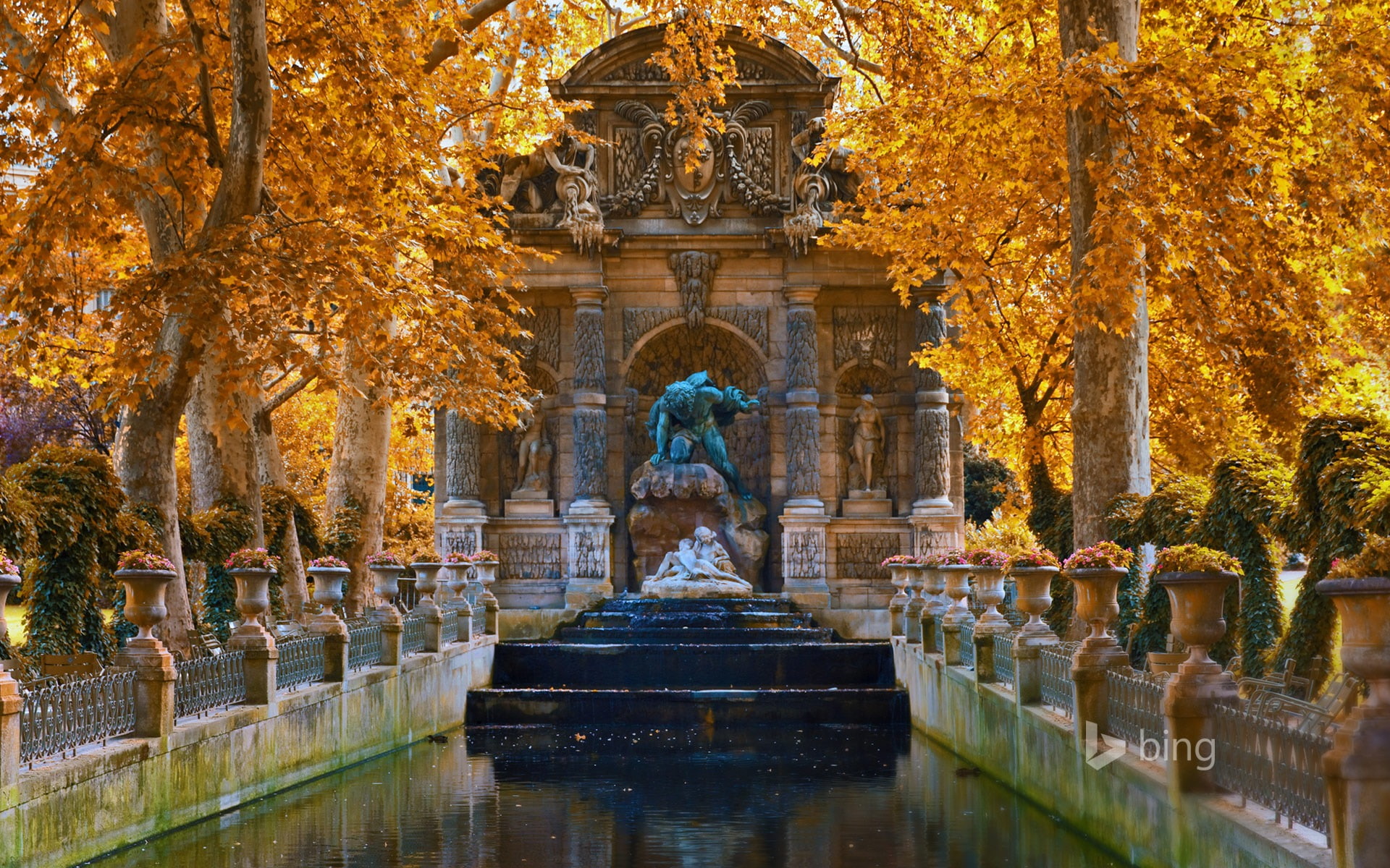 representation, luxembourg, waterfront, october, sculpture, 1080P, the past, no people, architecture, nature, change, tree, built structure, human representation, HD Wallpaper