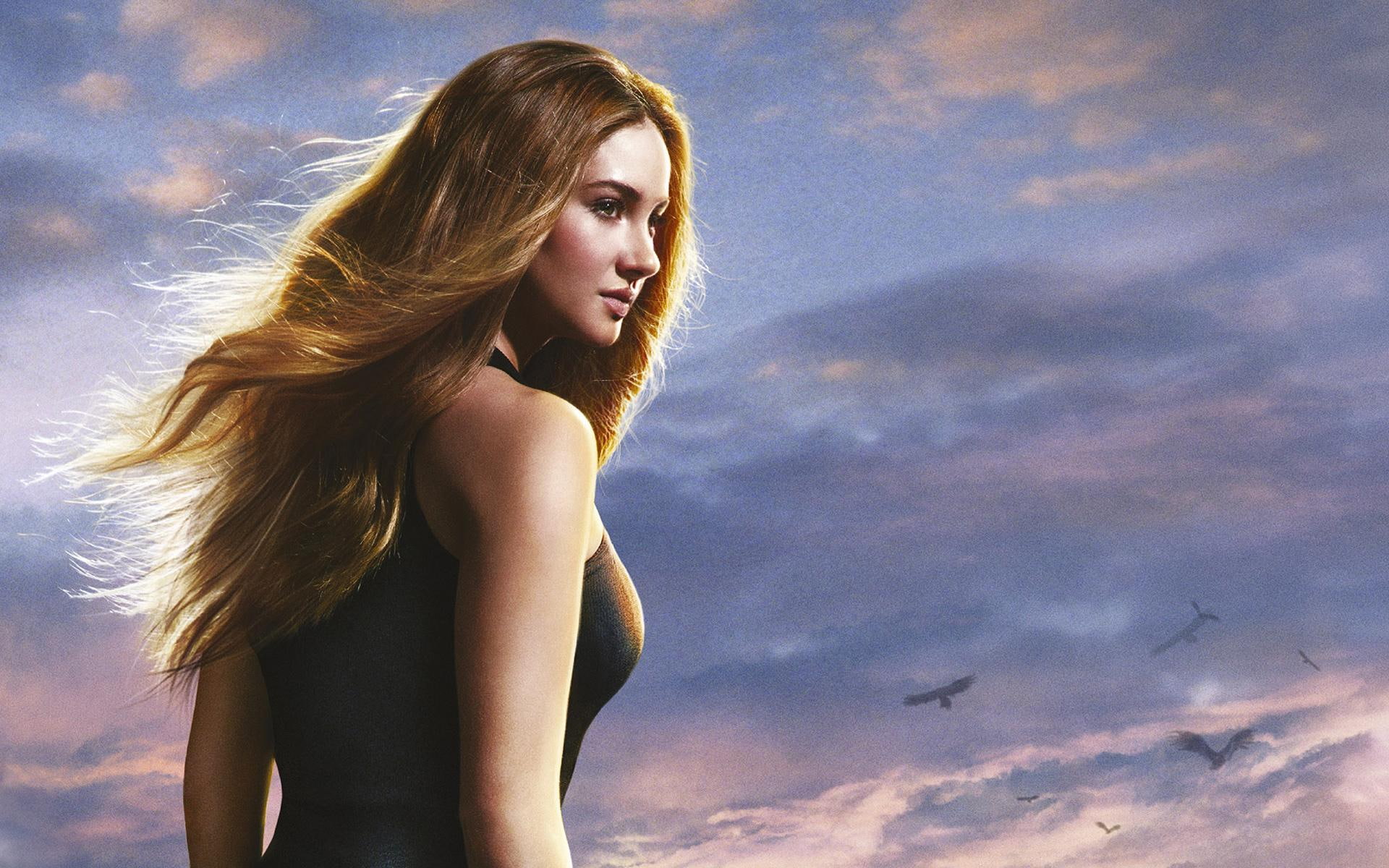 woodley, 1080P, divergent, shailene, HD Wallpaper