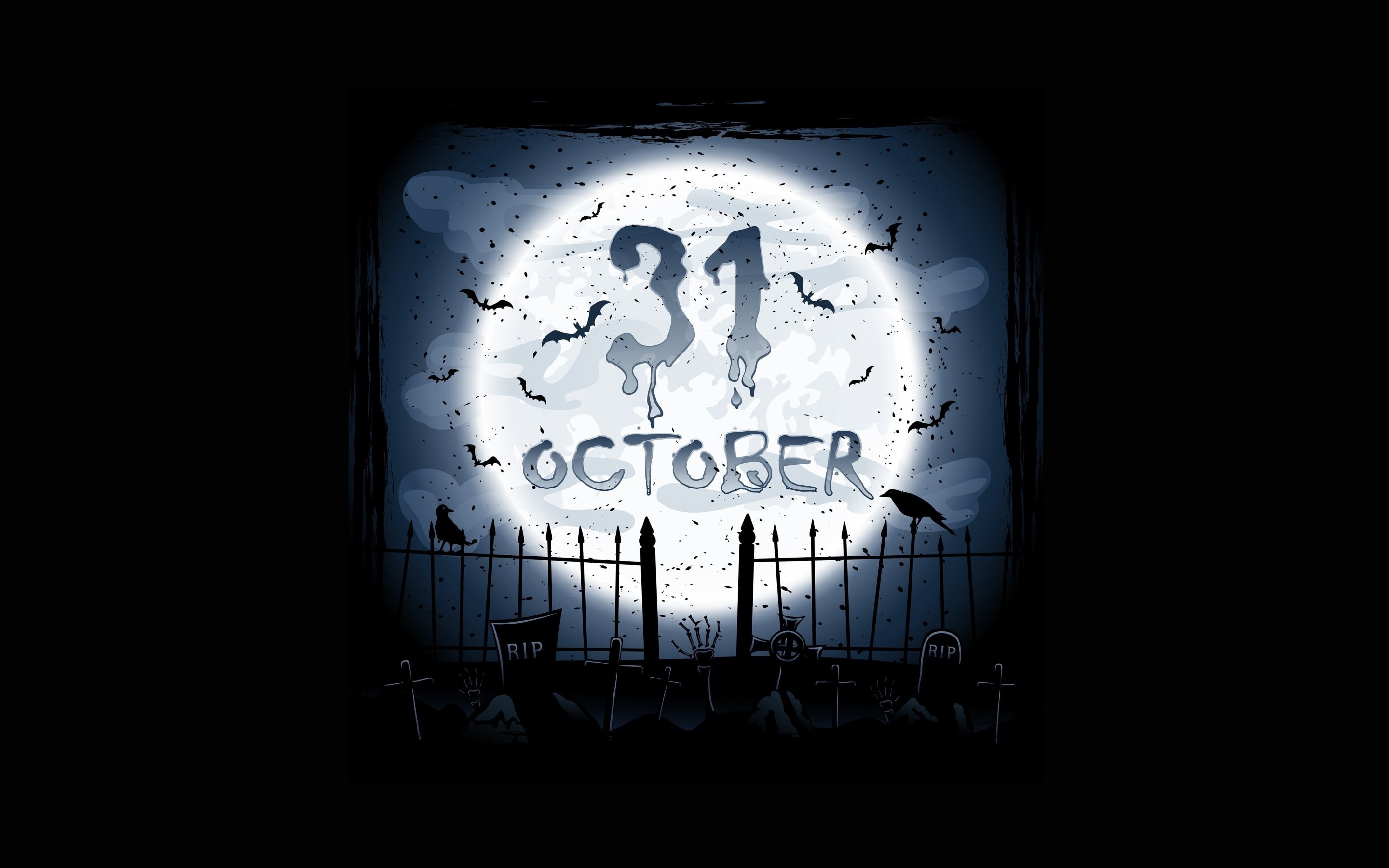 october, 2K, decor, HD Wallpaper