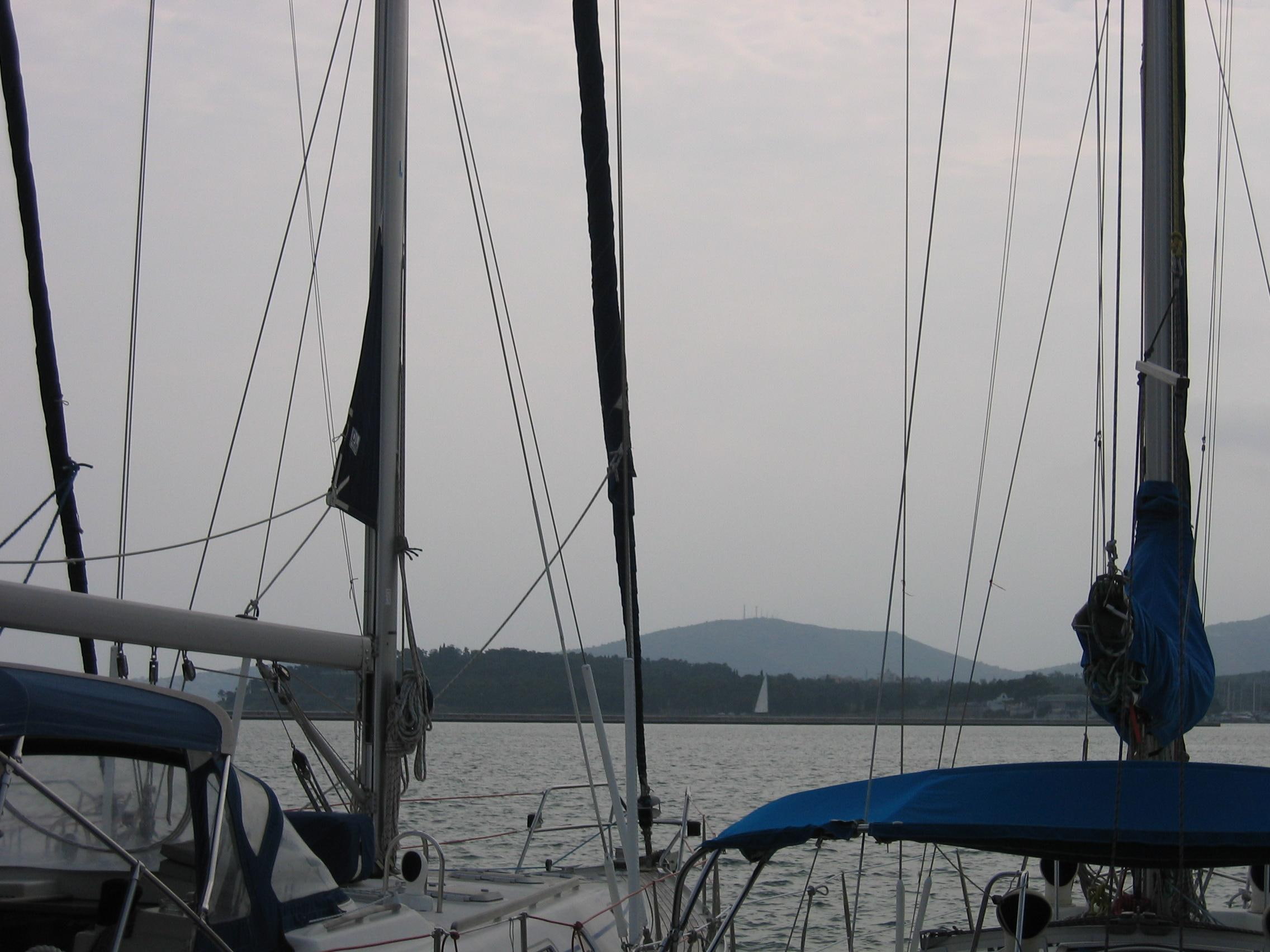 port, 1080P, october, boats, volos, ships, HD Wallpaper
