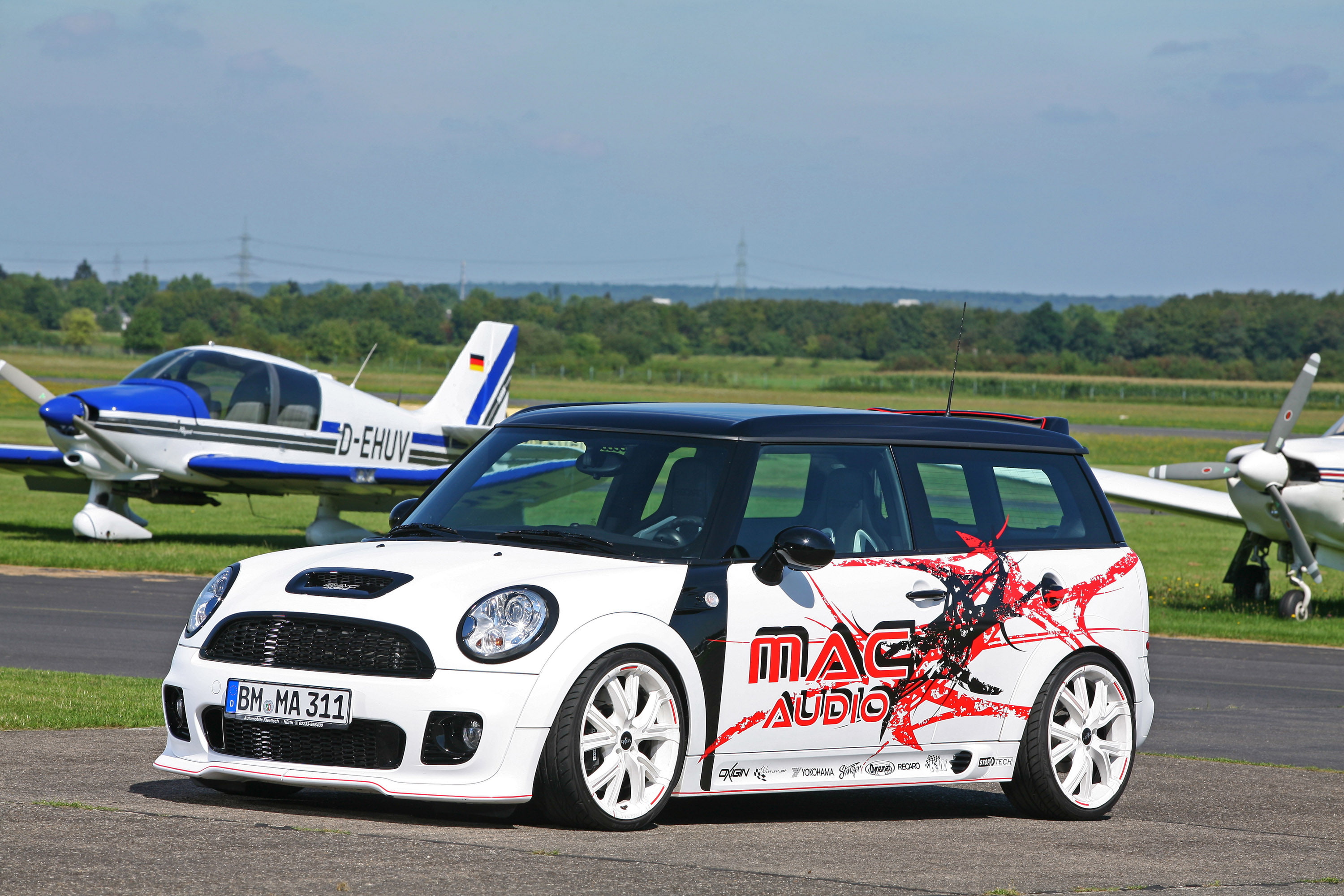 2011, clubman, mac audio, tuning, 2K, mini, HD Wallpaper