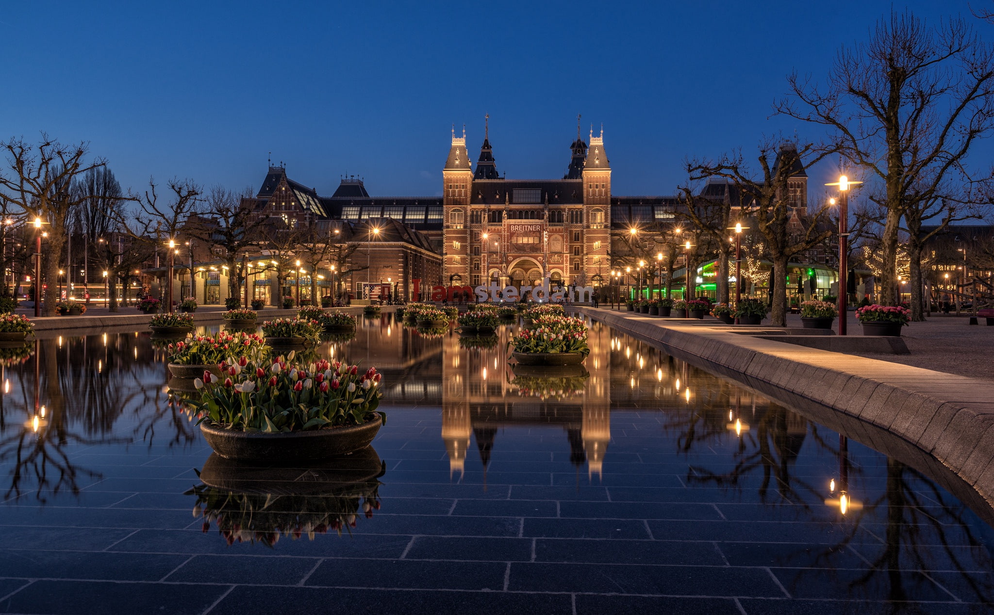 Amsterdam, Rijksmuseum, Netherlands, 1080P, Holland, HD Wallpaper
