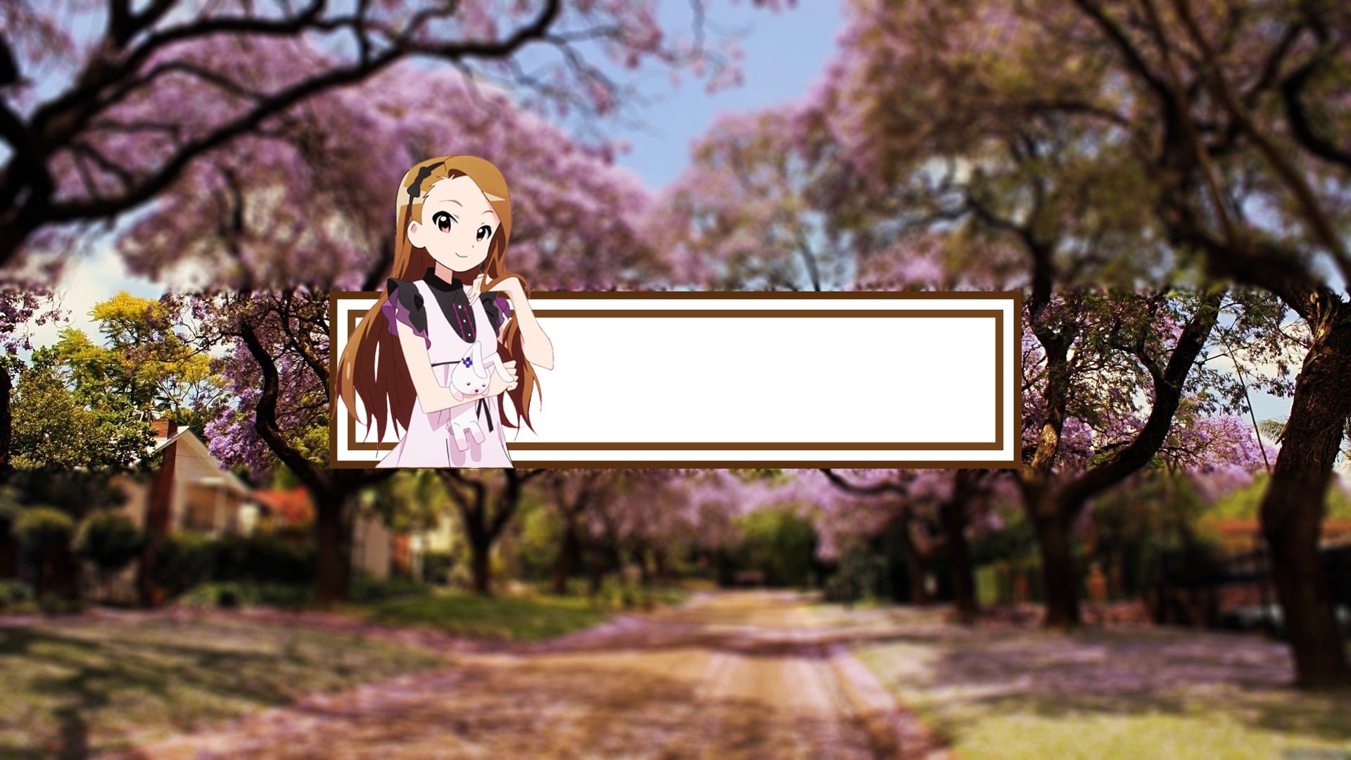 Minase Iori, front view, human representation, 1080P, park - man made space, women, day, plant, anime girls, standing, landscape, tree, male likeness, HD Wallpaper