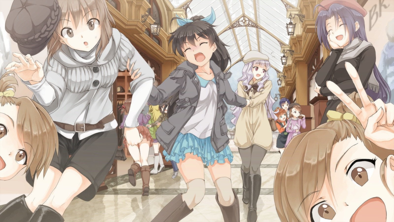 Iori Minase, Hibiki Ganaha, Mami Futami, Haruka Amami, Miki Hoshii, Chihaya Kisaragi, Ami Futami, Kuchi Makoto, Yayoi Takatsuki, Takane Shijou, The iDOLM@STER, HD Wallpaper