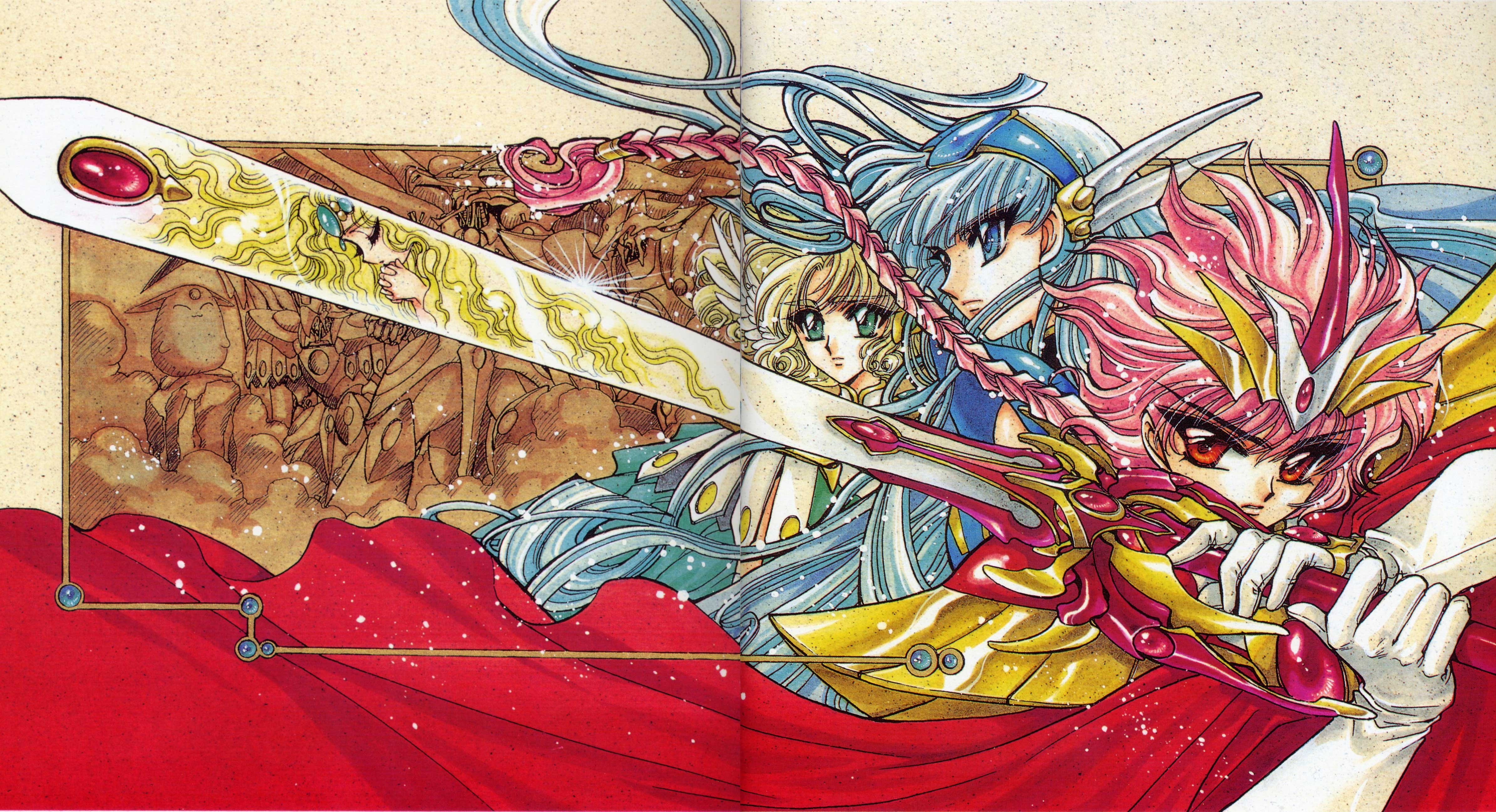 knight, series, 4K, magic, rayearth, ova, HD Wallpaper