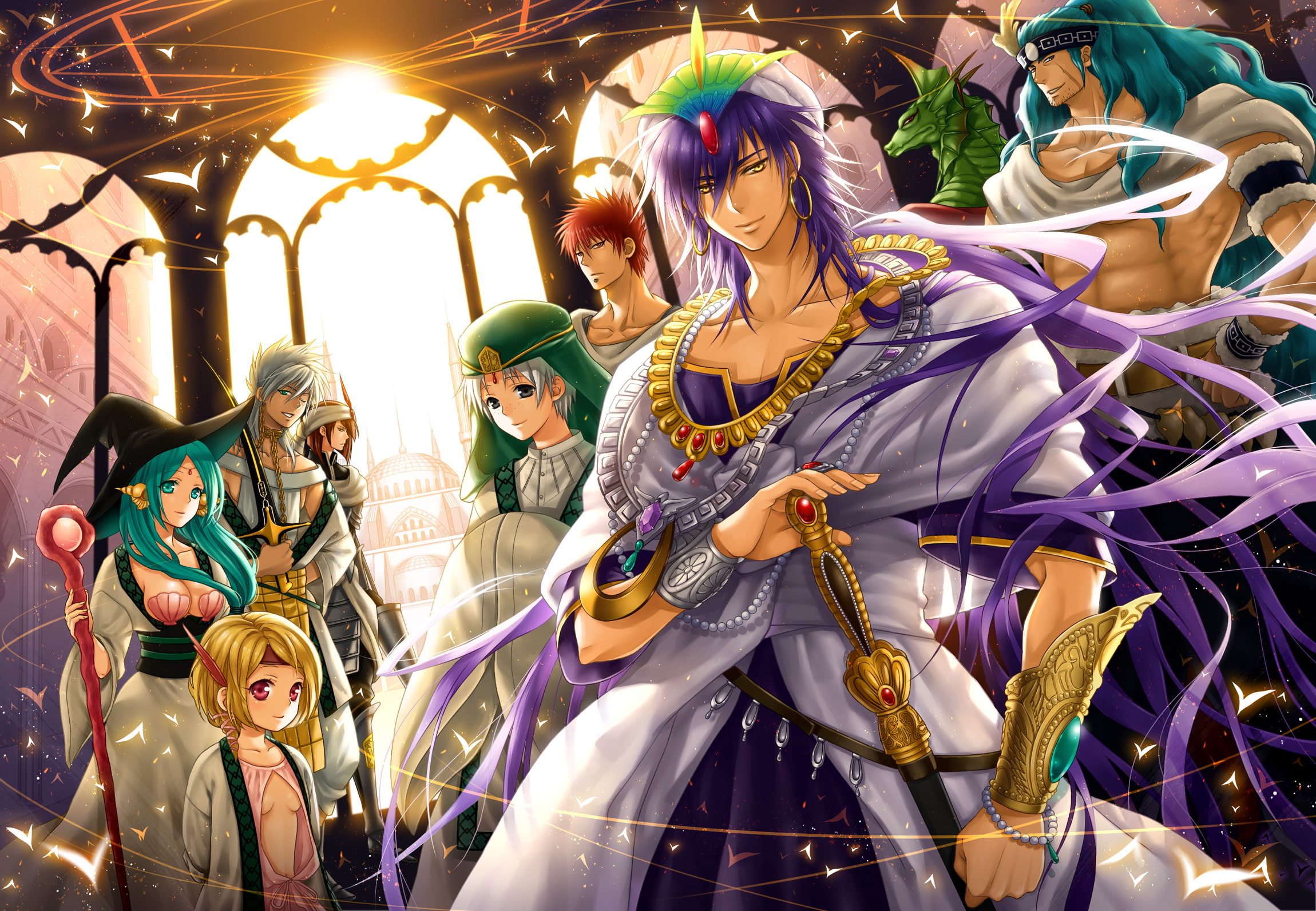 1080P, magic, labyrinth, magi, HD Wallpaper