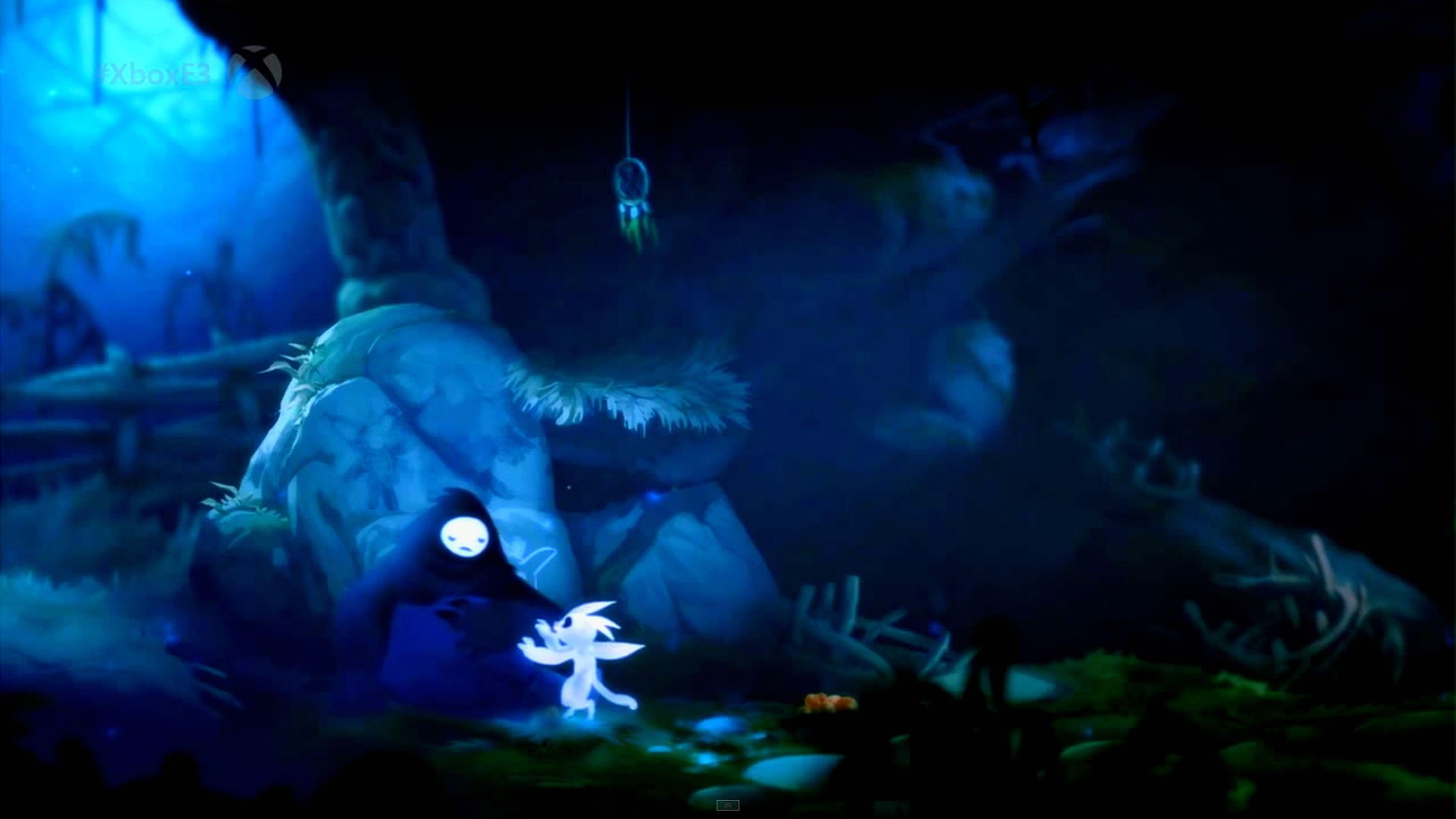 fantasy, forest, blind, 1oribf, 1080P, ori-blind-forest, ori, rpg, magic, adventure, action, HD Wallpaper
