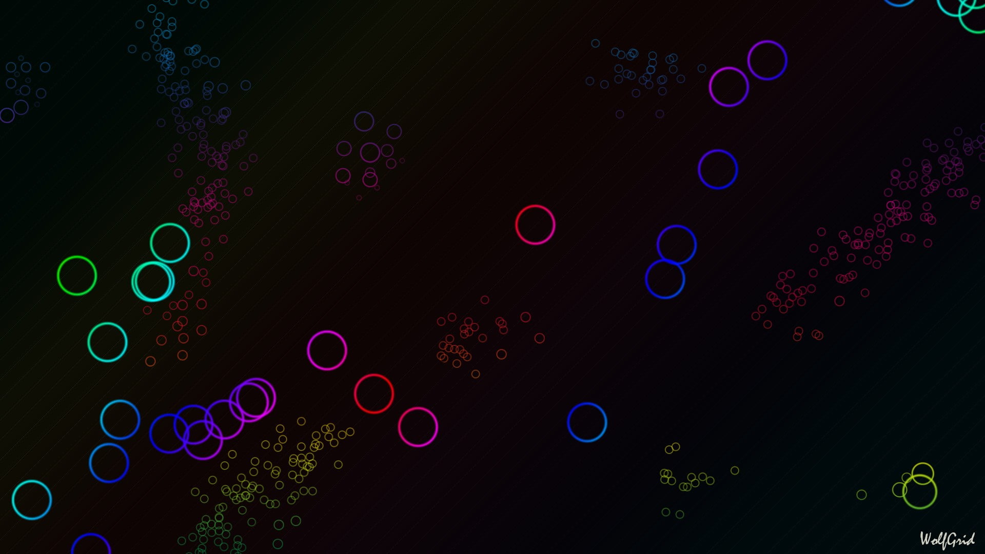mid-air, glowing, red, plant, purple, 1080P, pattern, illuminated, abstract, bubble, multi colored, computer, blue, backgrounds, no people, art and craft, HD Wallpaper