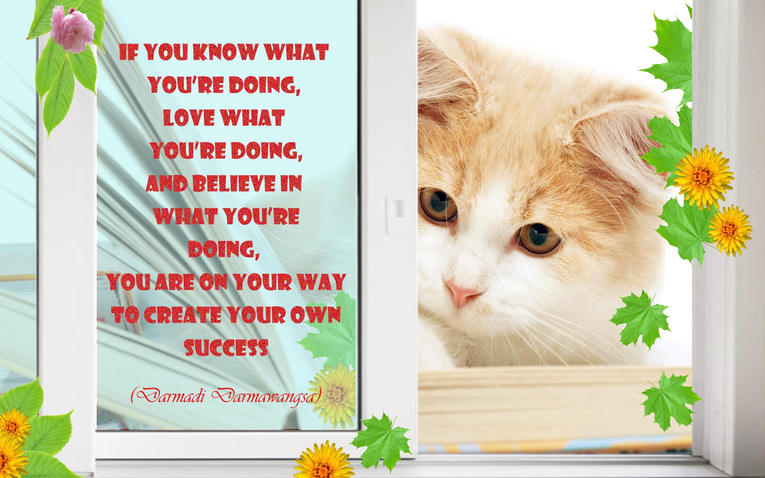 doing, 2K, 3d and abstract, success, self, love, believe, HD Wallpaper