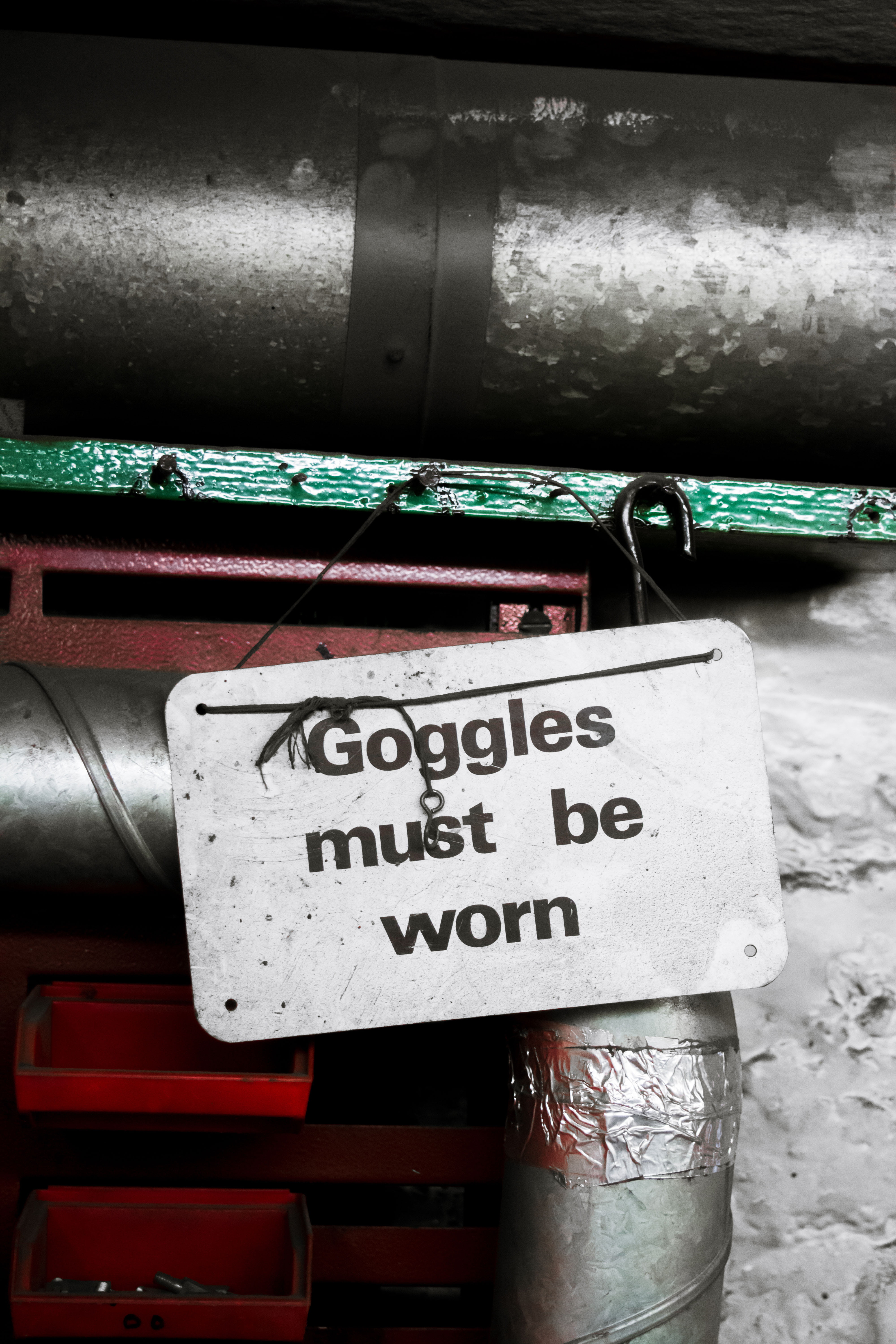 information, metal, googles, outdoor, mode of transportation, western script, machine, communication, outdoors, script, sign, day, silver colored, pipe - tube, Phone HD Wallpaper