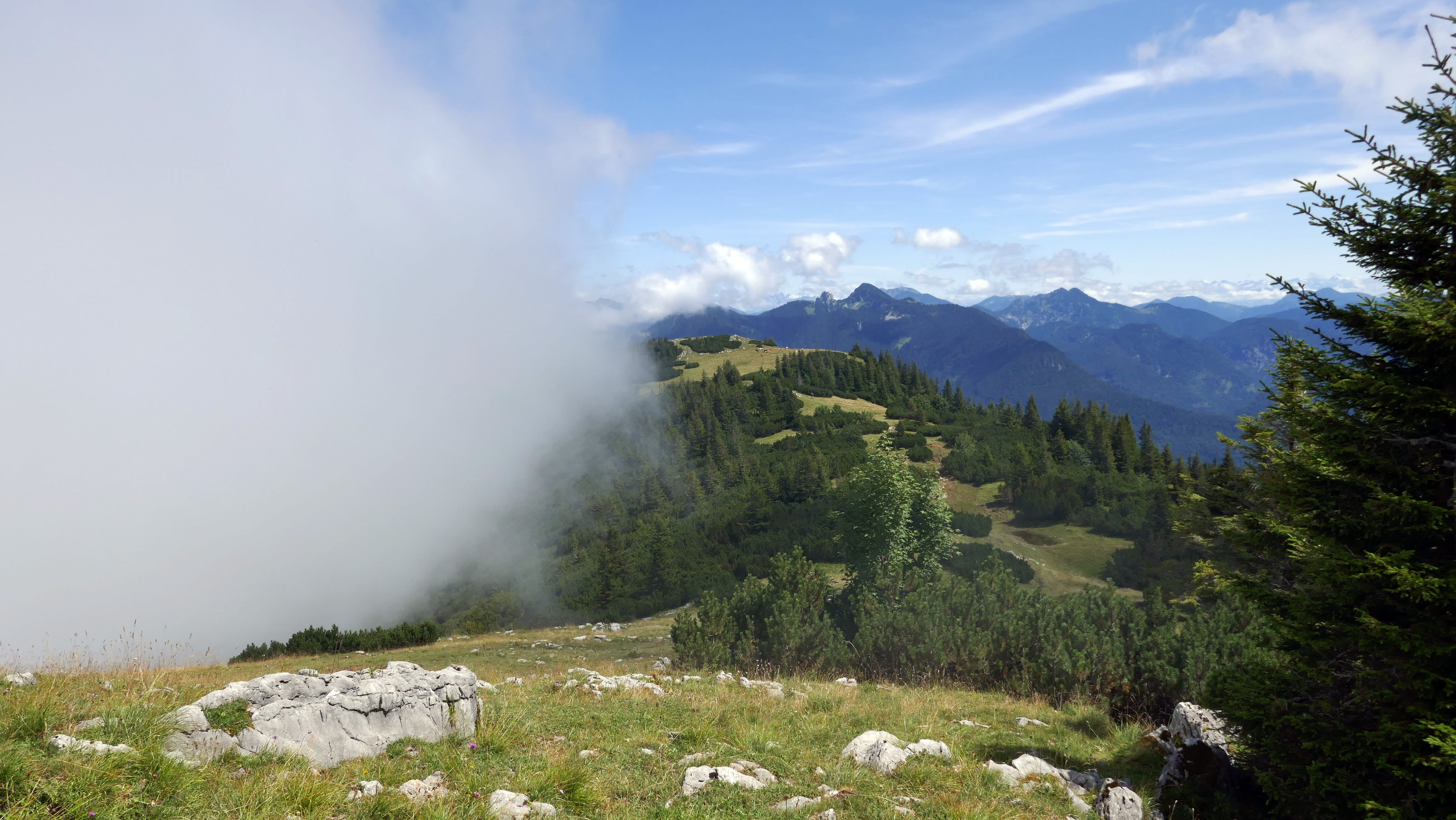 summit, tranquility, jelenia góra, nature, scenics - nature, landscape, mountain range, no people, the deer pasture, tranquil scene, bavaria, non-urban scene, HD Wallpaper