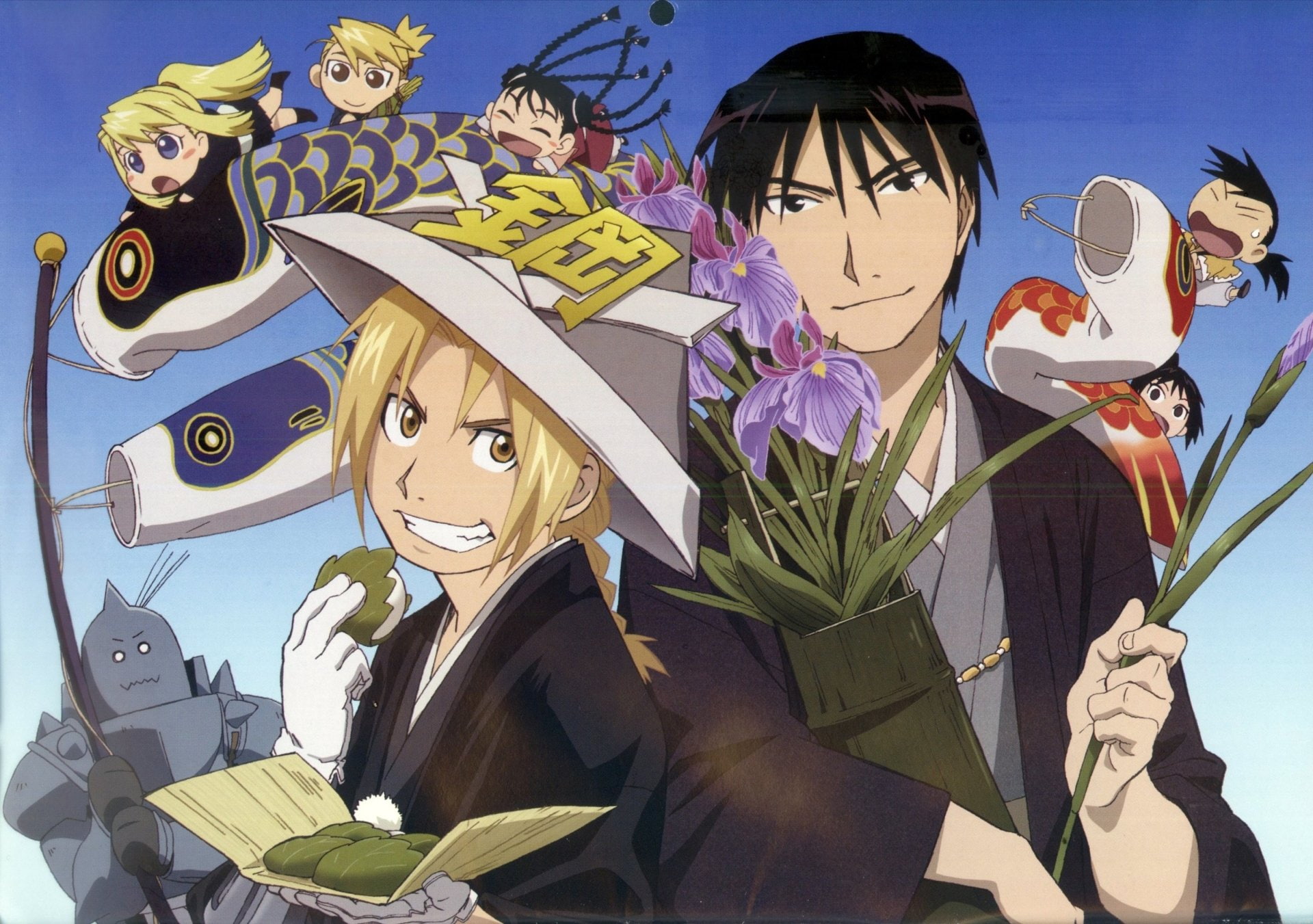 May Chang, Winry Rockbell, Ling Yao, Riza Hawkeye, 1080P, FullMetal Alchemist, Edward Elric, Roy Mustang, Alphonse Elric, HD Wallpaper