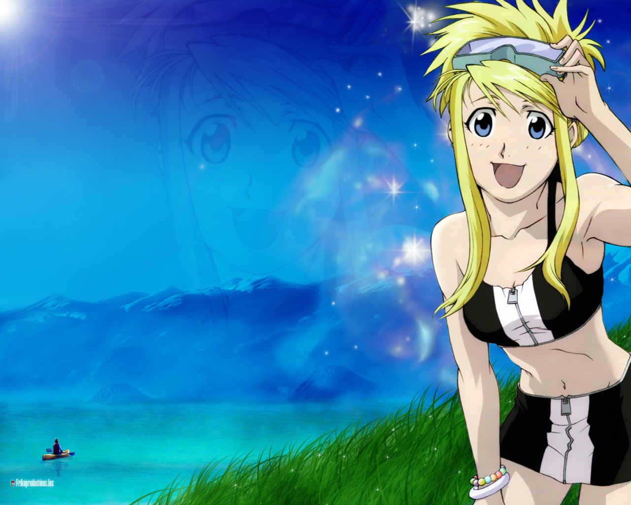 metal, fullmetal, Winry Rockbell, Fullmetal Alchemist, x, 720P, alchemist, winry, art, anime, hd, rockbell, full, HD Wallpaper