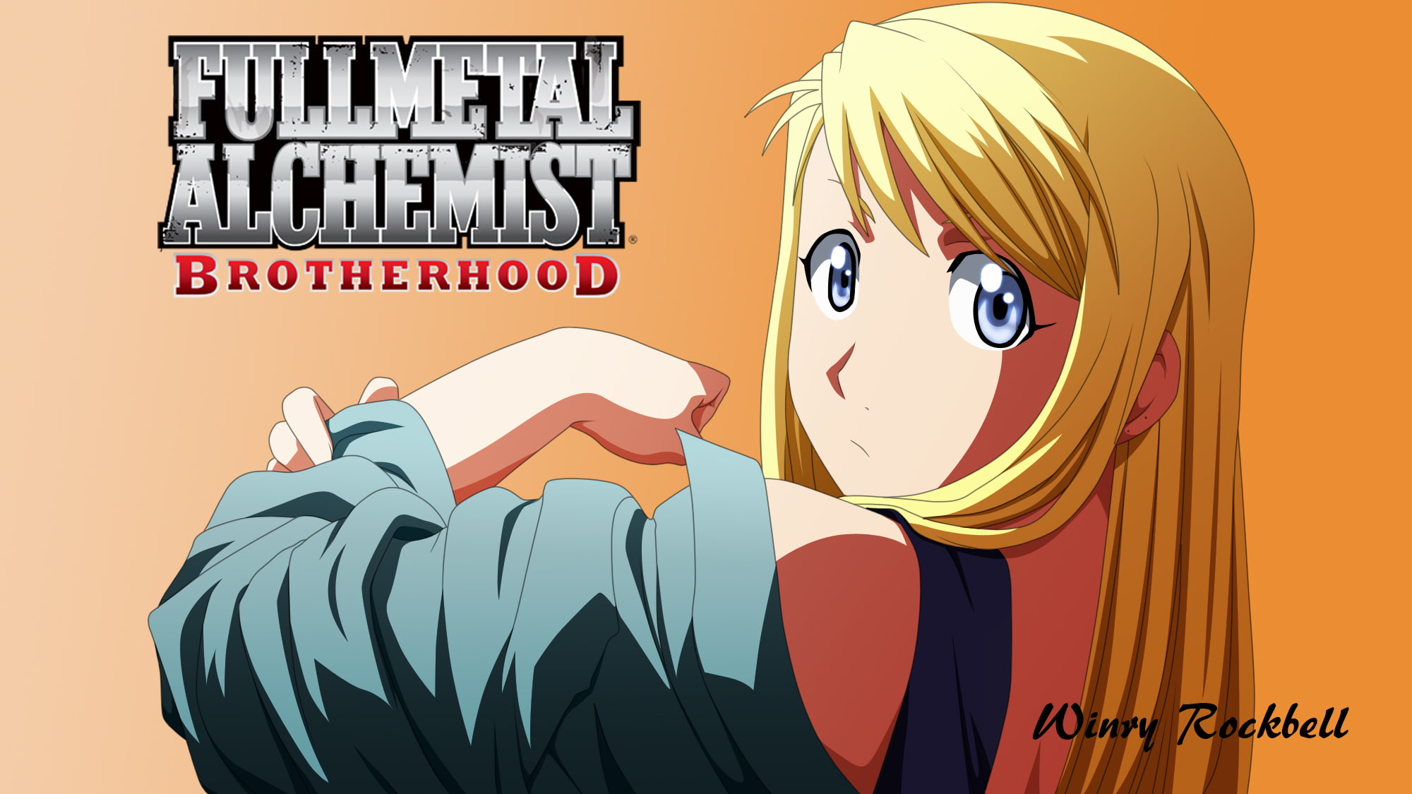 FullMetal Alchemist, 1080P, Winry Rockbell, HD Wallpaper