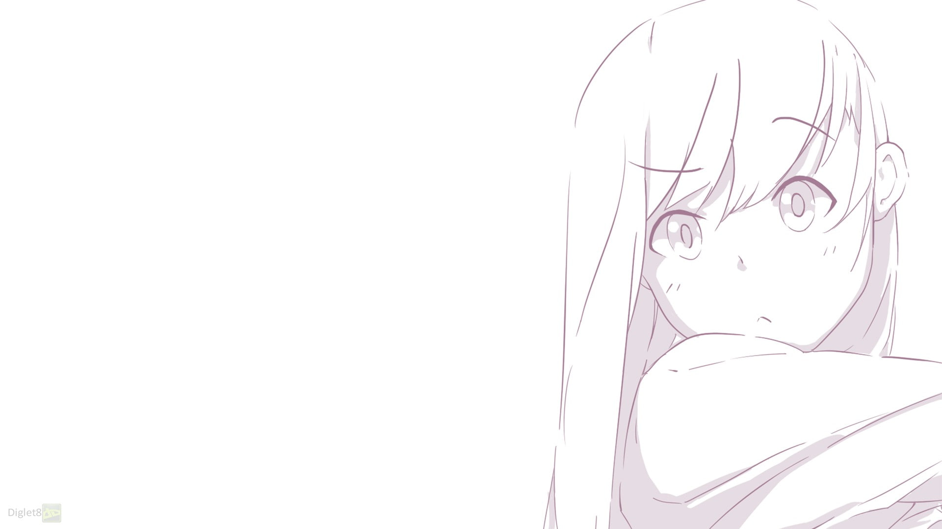 Rockbell Winry, white, sketches, Full Metal Alchemist, 1080P, HD Wallpaper
