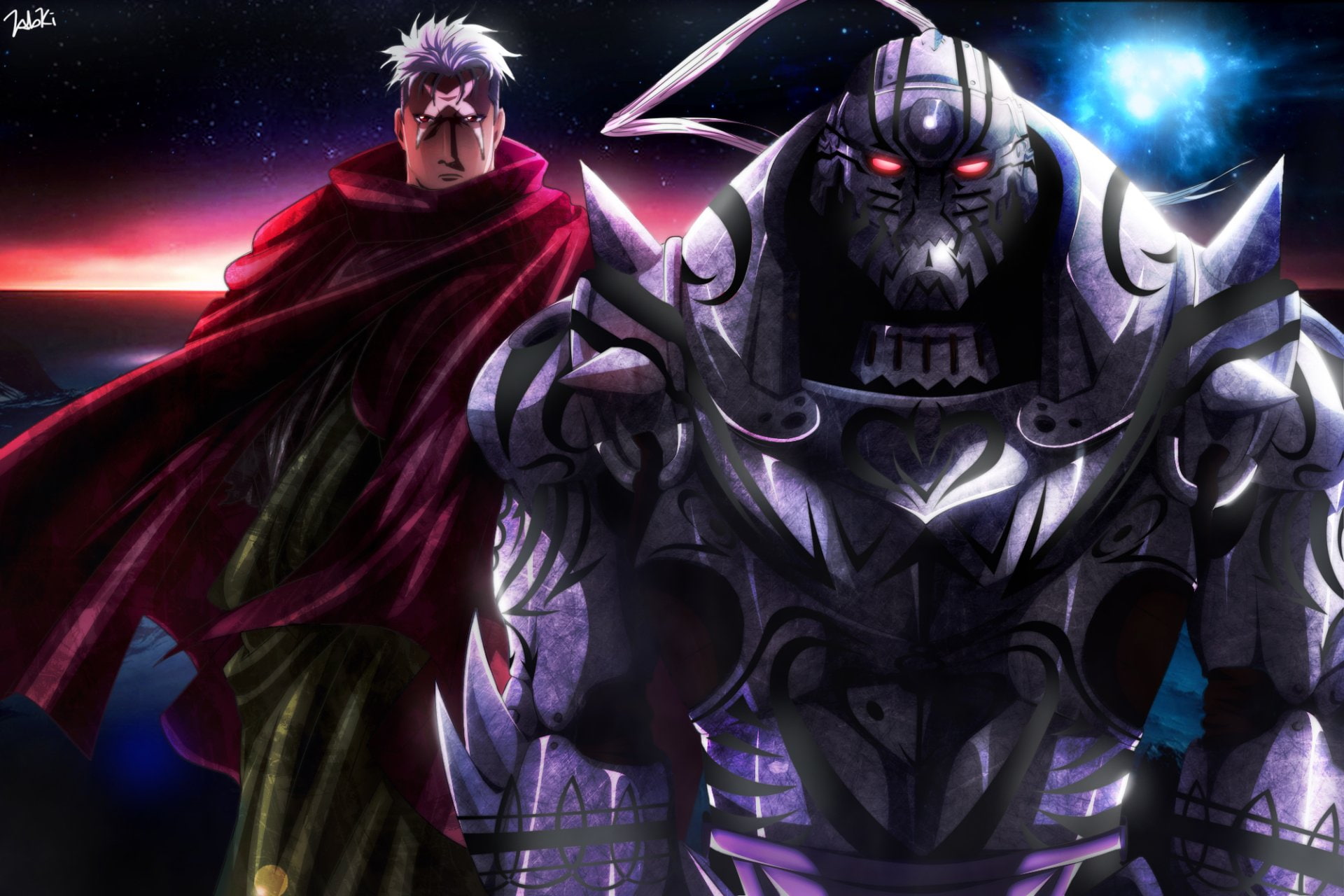 FullMetal Alchemist, Alphonse Elric, 1080P, Scar (FullMetal Alchemist), HD Wallpaper