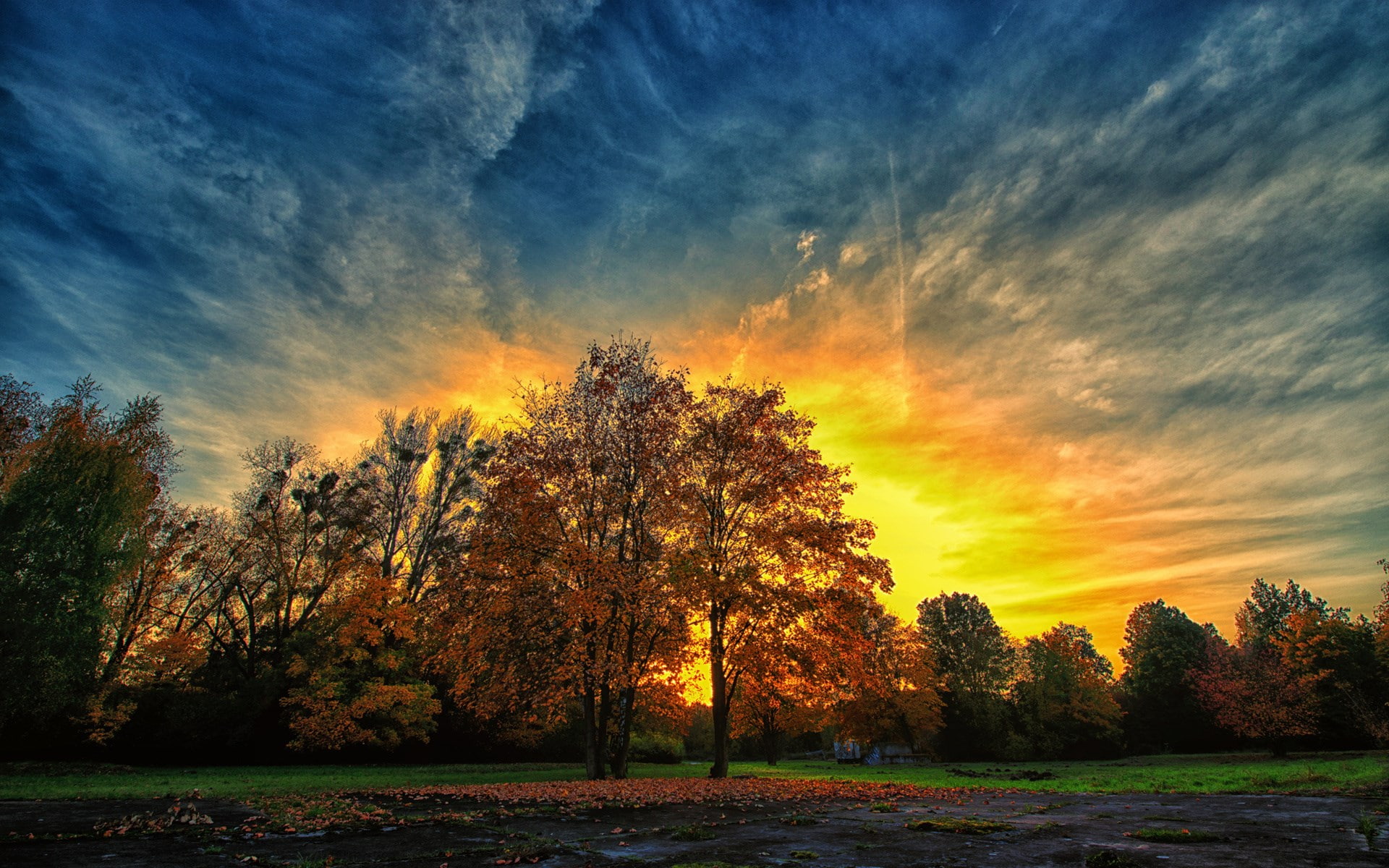 nature, tranquil scene, change, cloud - sky, no people, beauty in nature, growth, sky, landscape, land, 1080P, scenics - nature, non-urban scene, outdoors, HD Wallpaper