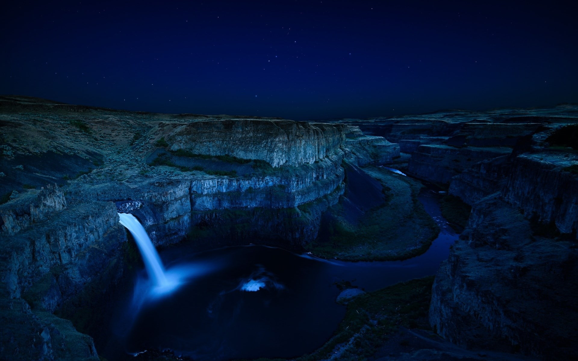 solid, sky, beauty in nature, travel destinations, milky way, scenics - nature, space and astronomy, nature, dark, rock, water, non-urban scene, moonlight, HD Wallpaper
