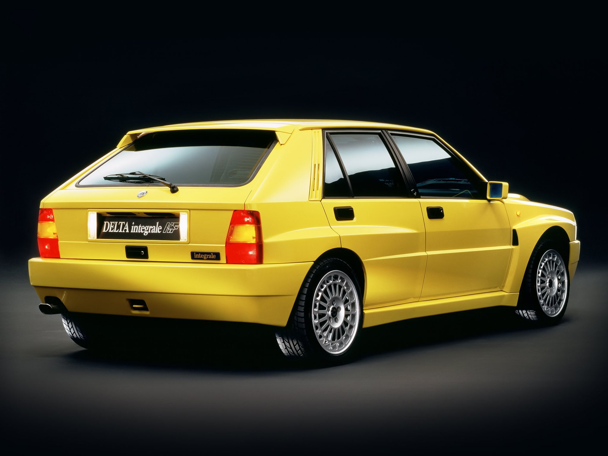1080P, i i, evoluzione, h f, gialla, 1993, delta, 831, lancia, integrale, ginestra, HD Wallpaper