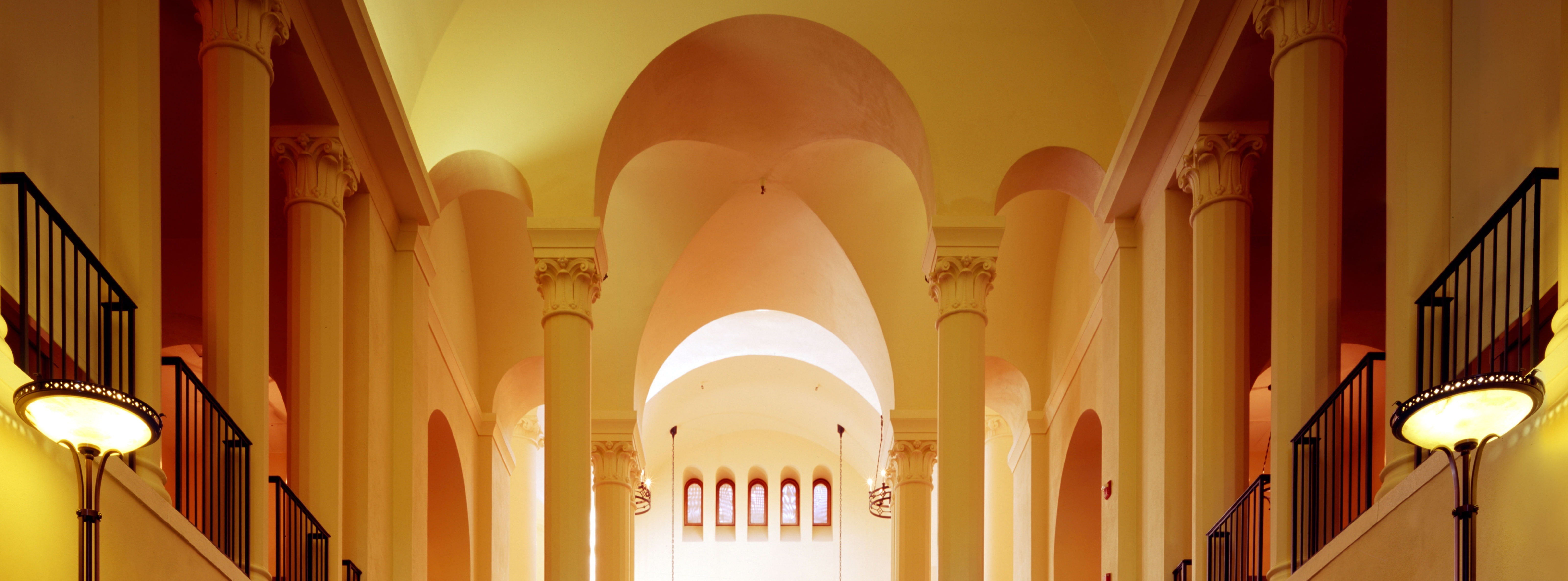 religion, built structure, lighting equipment, place of worship, arch, the past, indoors, Stanford, green, Stanford University, cecil, travel destinations, HD Wallpaper