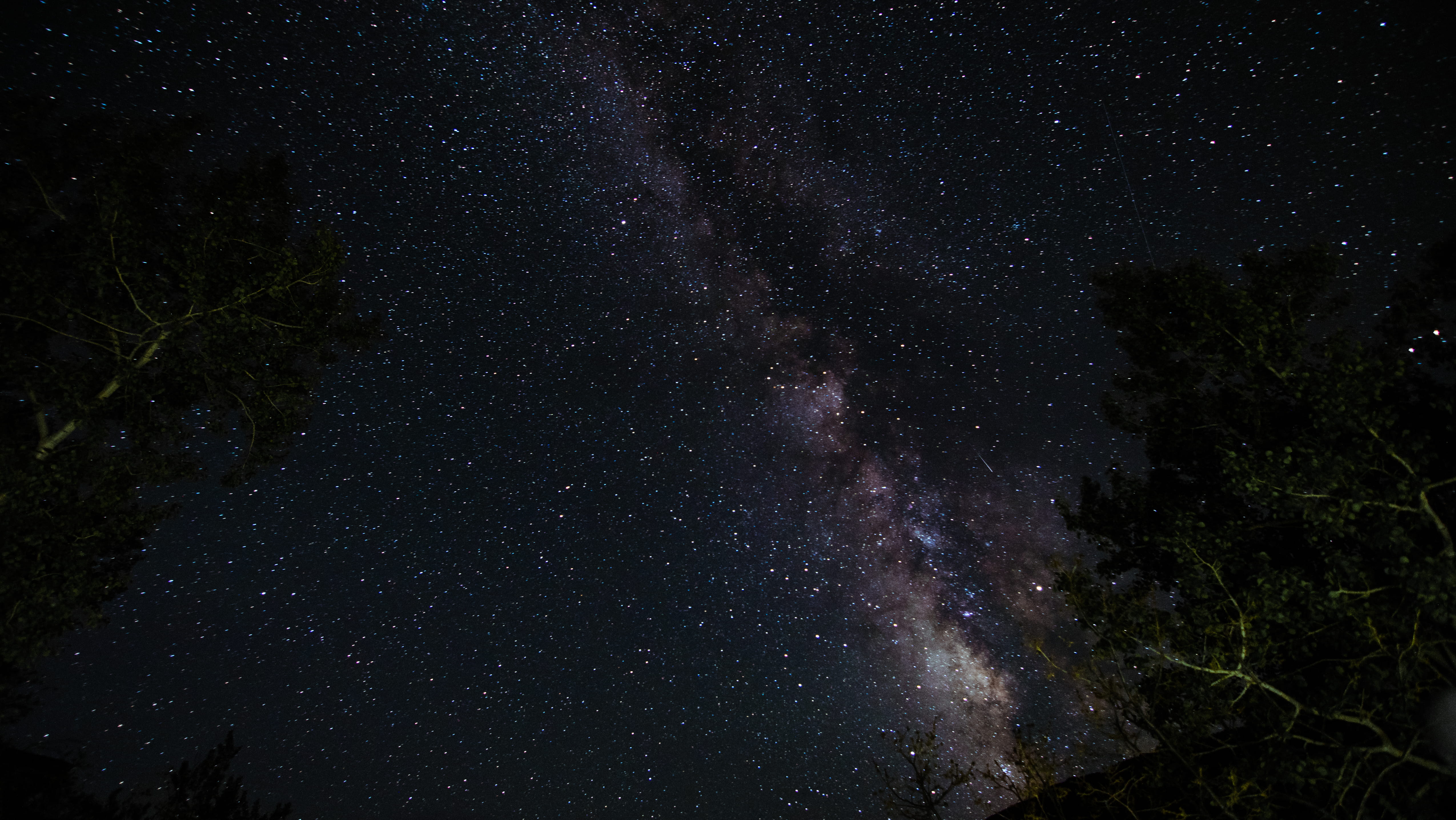 low angle view, no people, antenna, tranquility, star - space, scenics - nature, nebula, nature, astronomy, tranquil scene, night, beauty in nature, milky way, HD Wallpaper