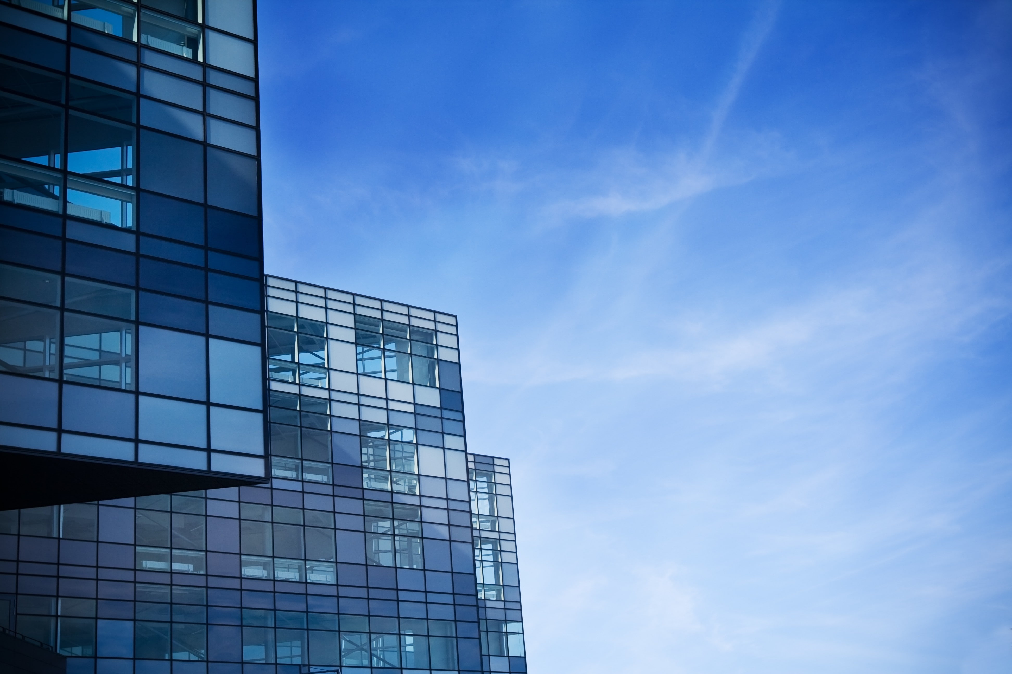 architecture, buildings, modern, skyscrapers, Blue, hd, 4K, houses, x, skyscapes, art, windows, HD Wallpaper