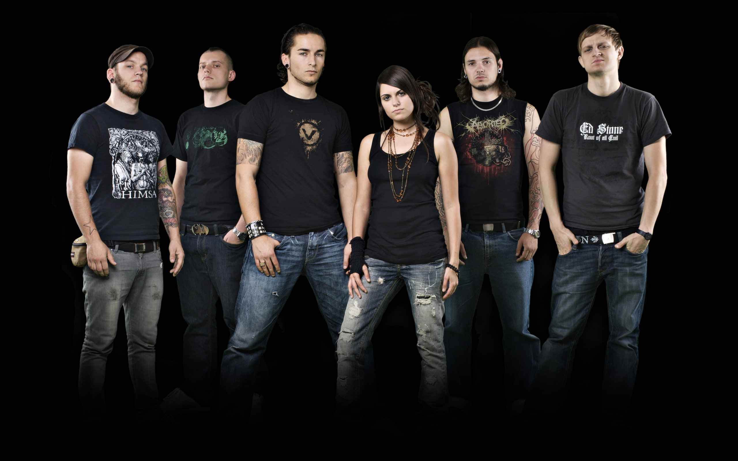 deadlock, black, death metal, women, s, melodic, music, tank, 2K, top, HD Wallpaper