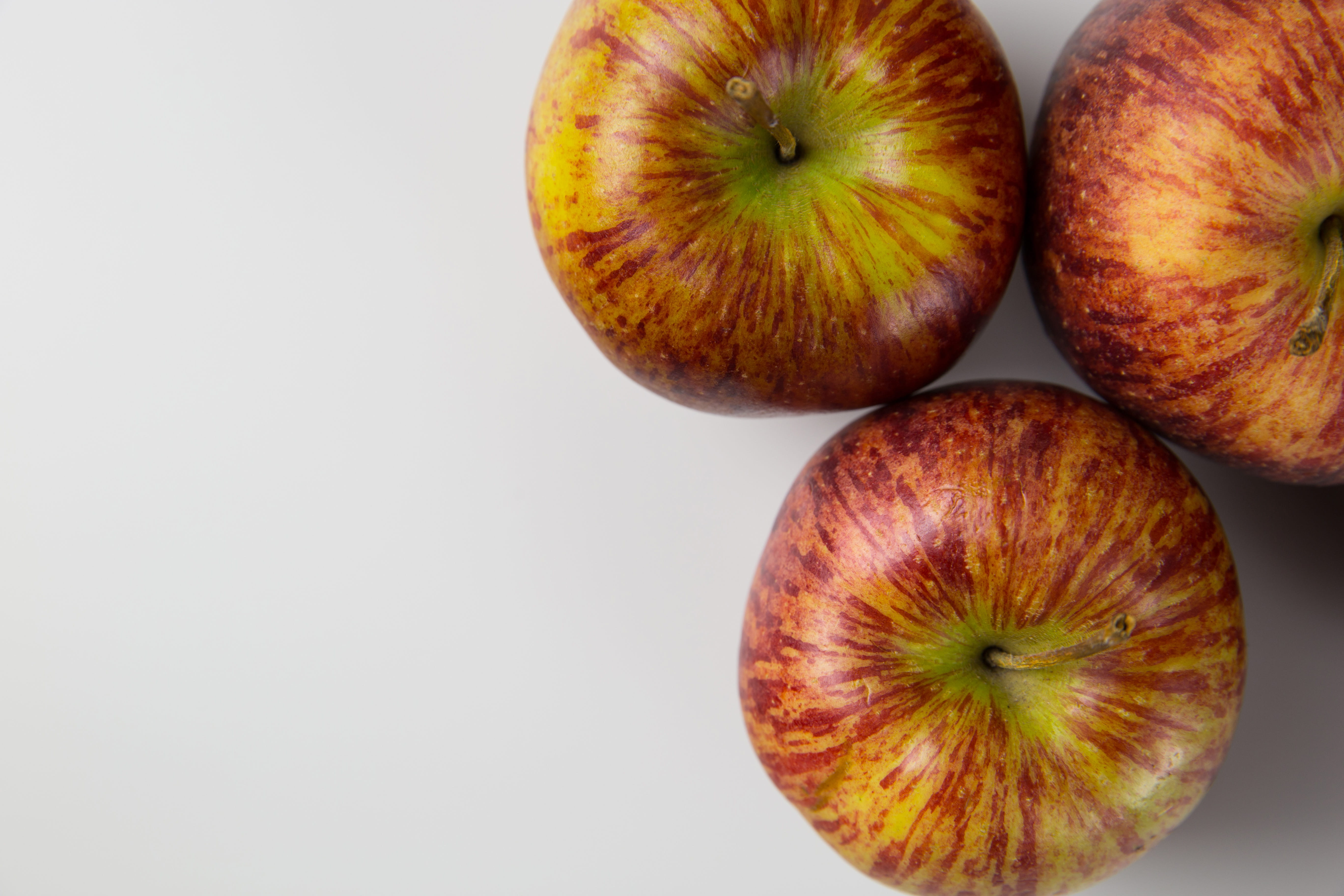 copy space, close-up, Closeup, group of objects, indoors, food/Drink, food, 5K, ripe, no People, fruit, freshness, red, cut out, studio shot, directly above, HD Wallpaper