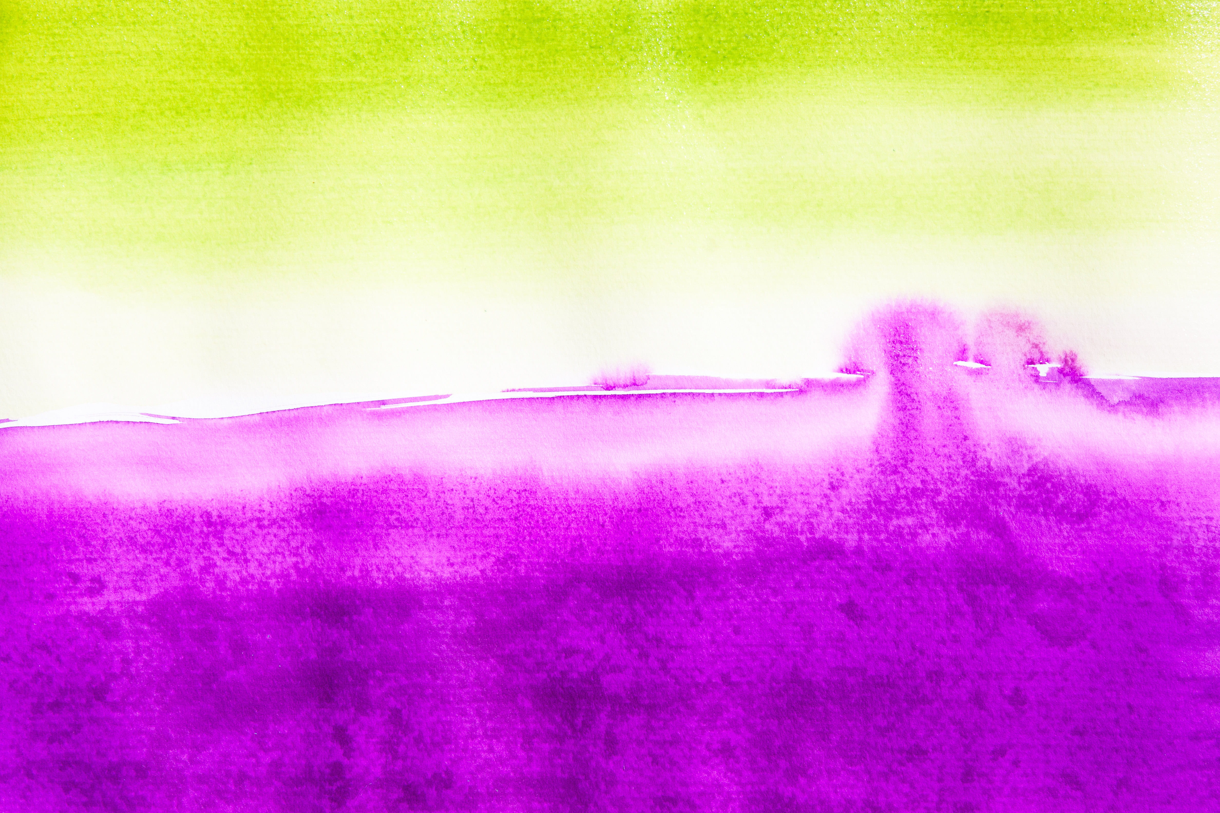 painting, painting technique, not opaque, copy space, soluble in water, serene, cheerful, freshness, course, abstract, fund, 4K, wet, green, tusche indian ink, HD Wallpaper