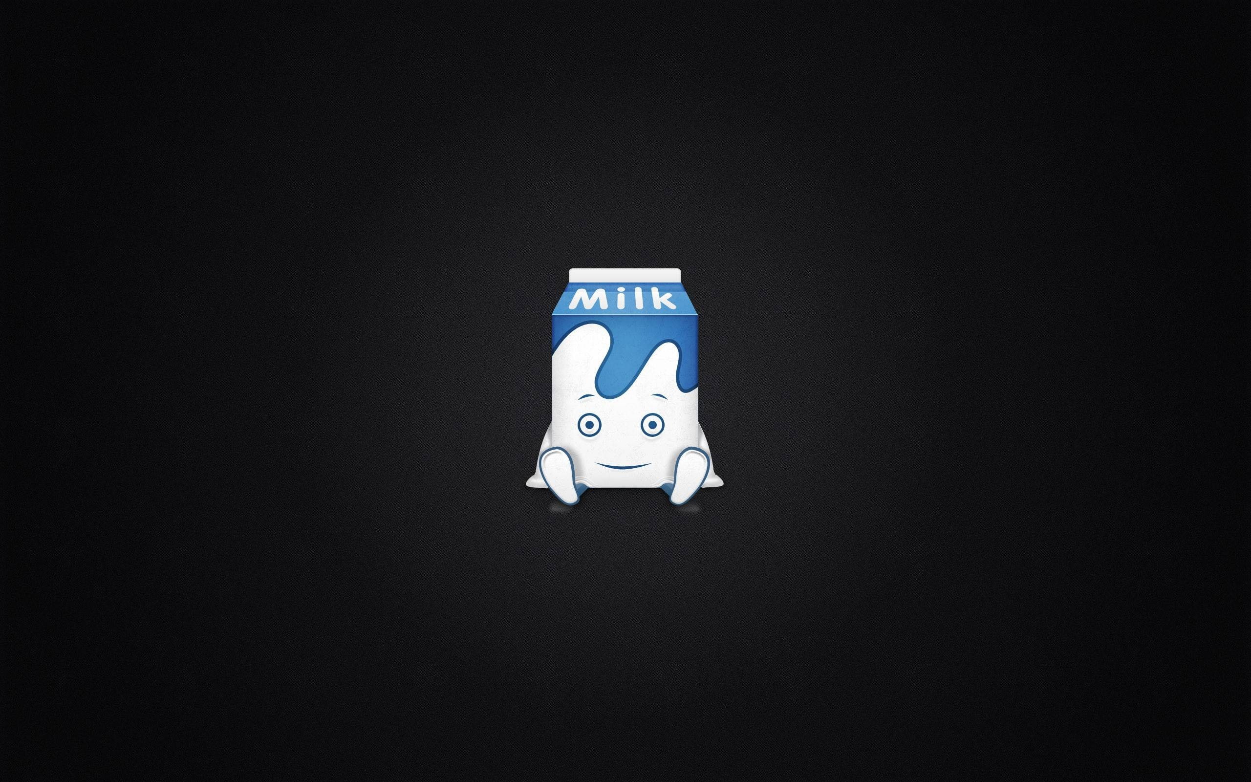milk, 2K, minimalism, beverages, HD Wallpaper