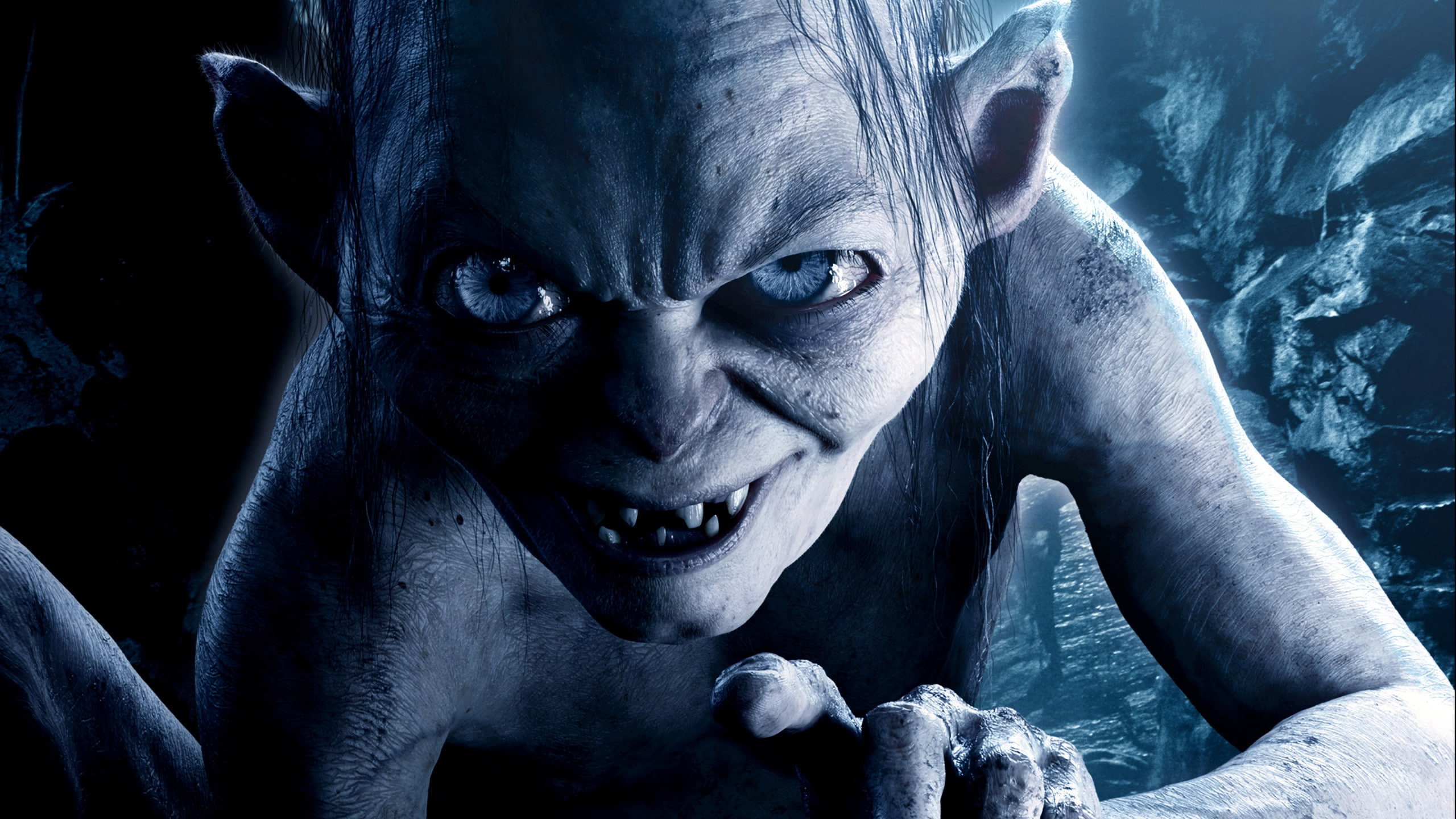Movies, lord of the rings, 2560x1440, Gollum, 2K, movie, HD Wallpaper
