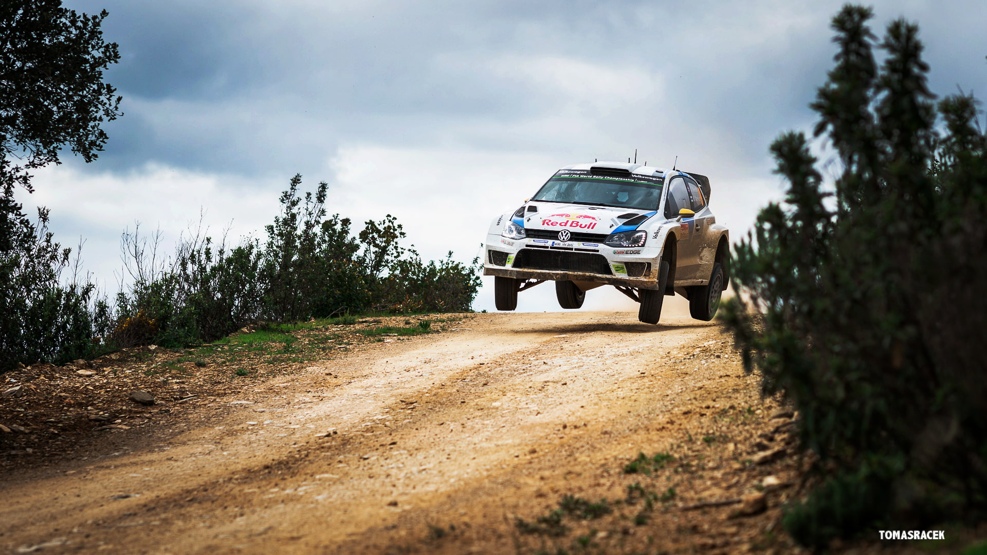 Overcast, WRC, 1080P, Rally, White, Polo, Speed, Ancestor, Andreas Mikkelsen, Volkswagen, Auto, Road, HD Wallpaper