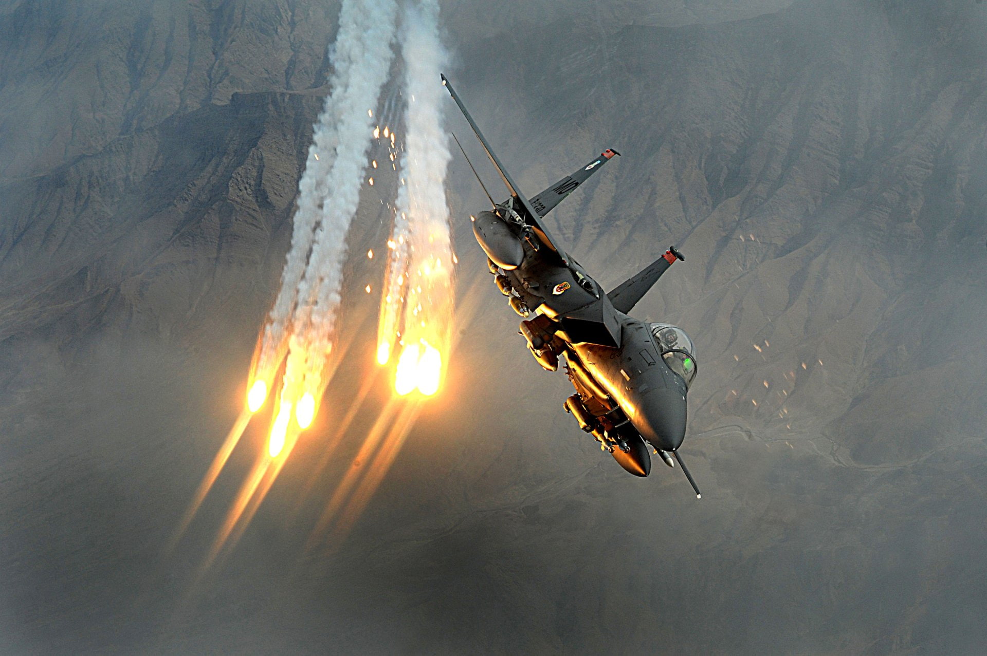 Aircraft, Warplane, Jet Fighters, 1080P, McDonnell Douglas F-15E Strike Eagle, Jet Fighter, HD Wallpaper