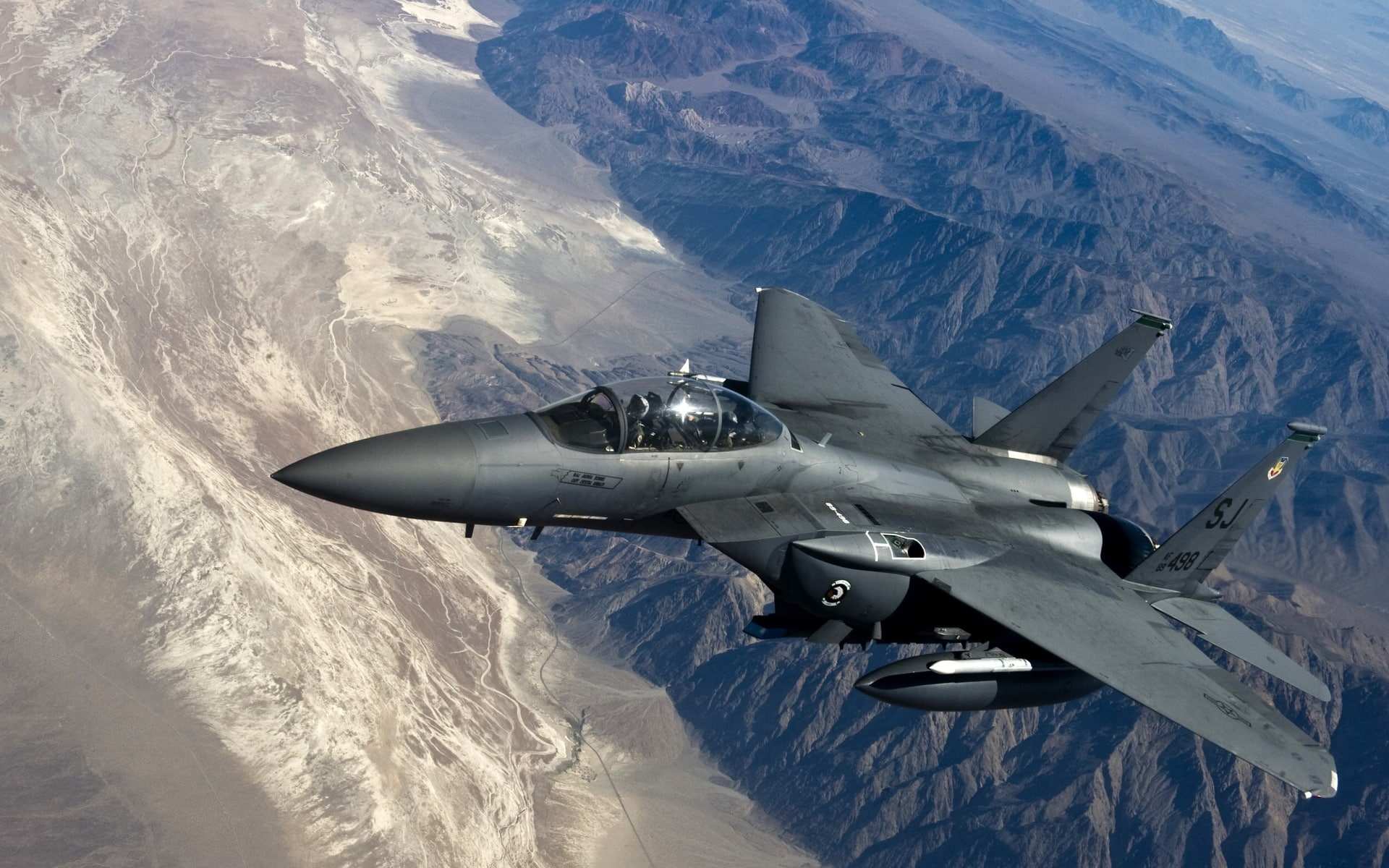 Airplane, Fly, Jet Fighters, McDonnell Douglas F-15E Strike Eagle, 1080P, Jet Fighter, HD Wallpaper